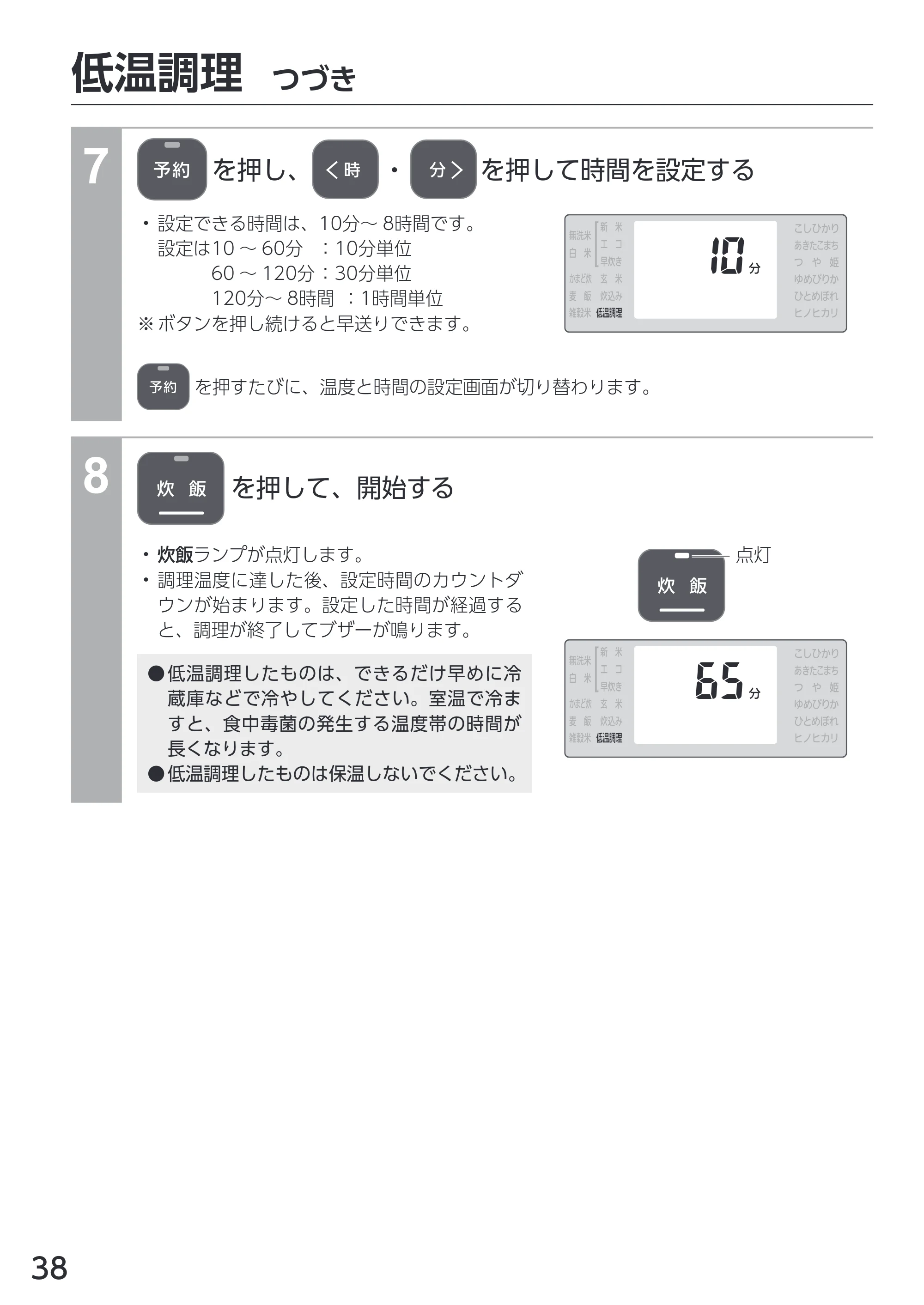 アイリスオーヤマ RC-ICA50 取扱説明書 — 原本ページ — 38ページ