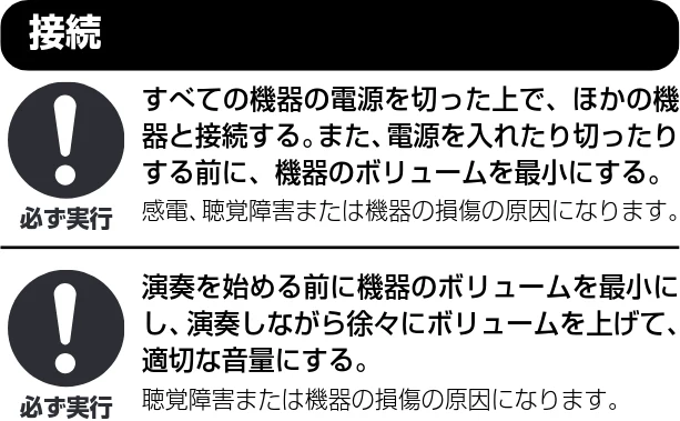 ヤマハ CSP-170 / CSP-150 CSP-170/CSP-150 取扱説明書 — 電源/ 電源コード — 図版 6-3 — 6ページ