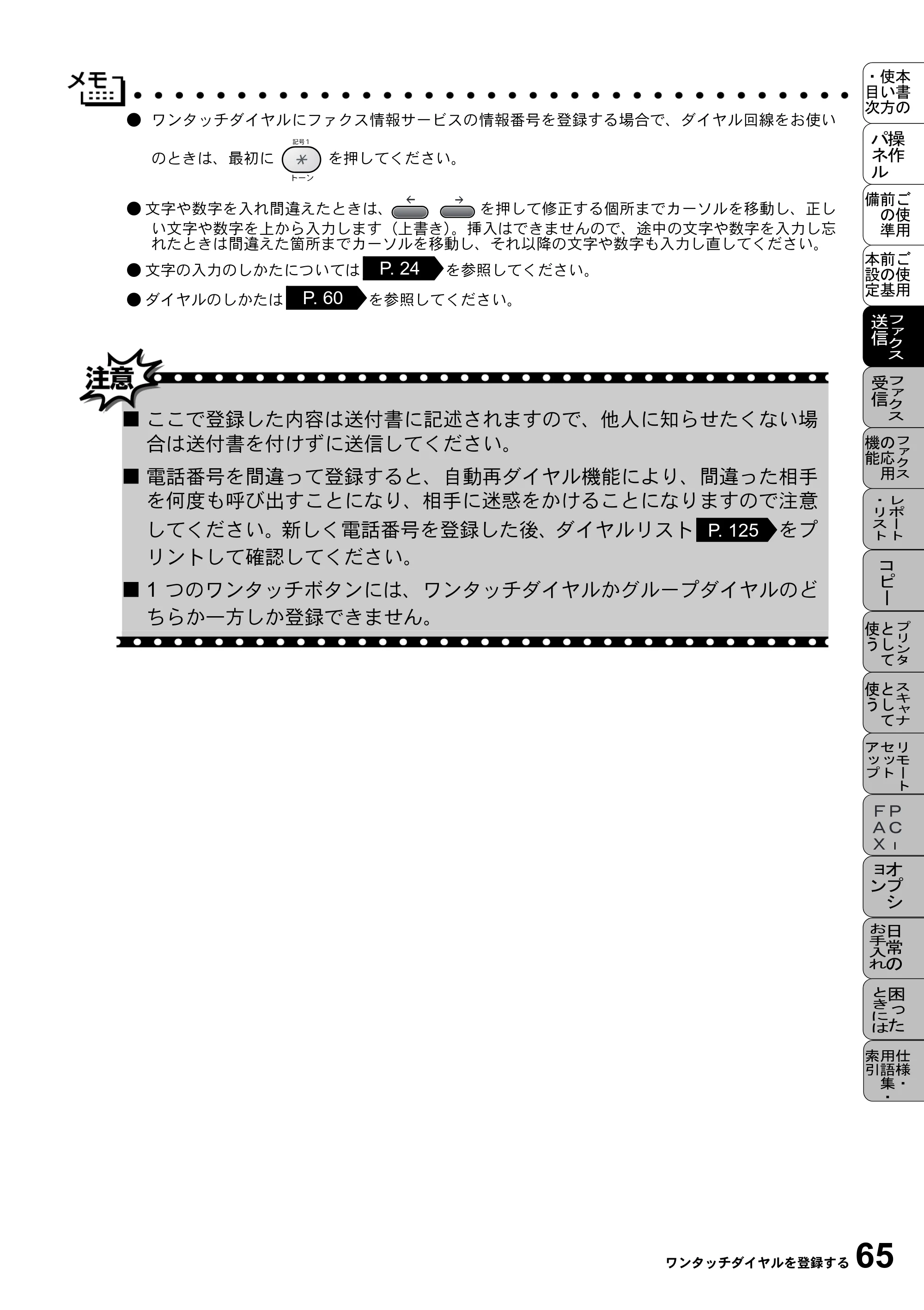ブラザー MFC-9800J 取扱説明書（本体） — 原本ページ — 87ページ