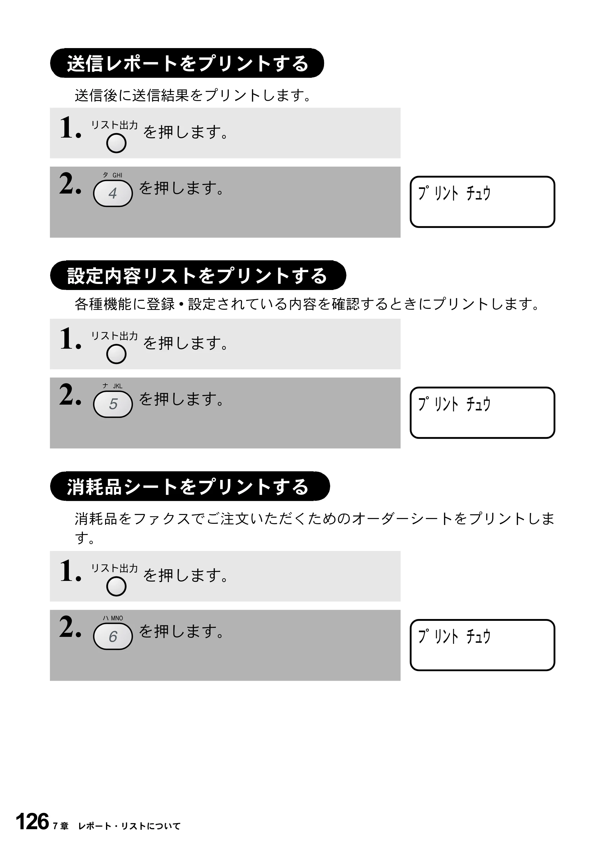 ブラザー MFC-9800J 取扱説明書（本体） — 送信レポートをプリントする — 原本ページ — 148ページ