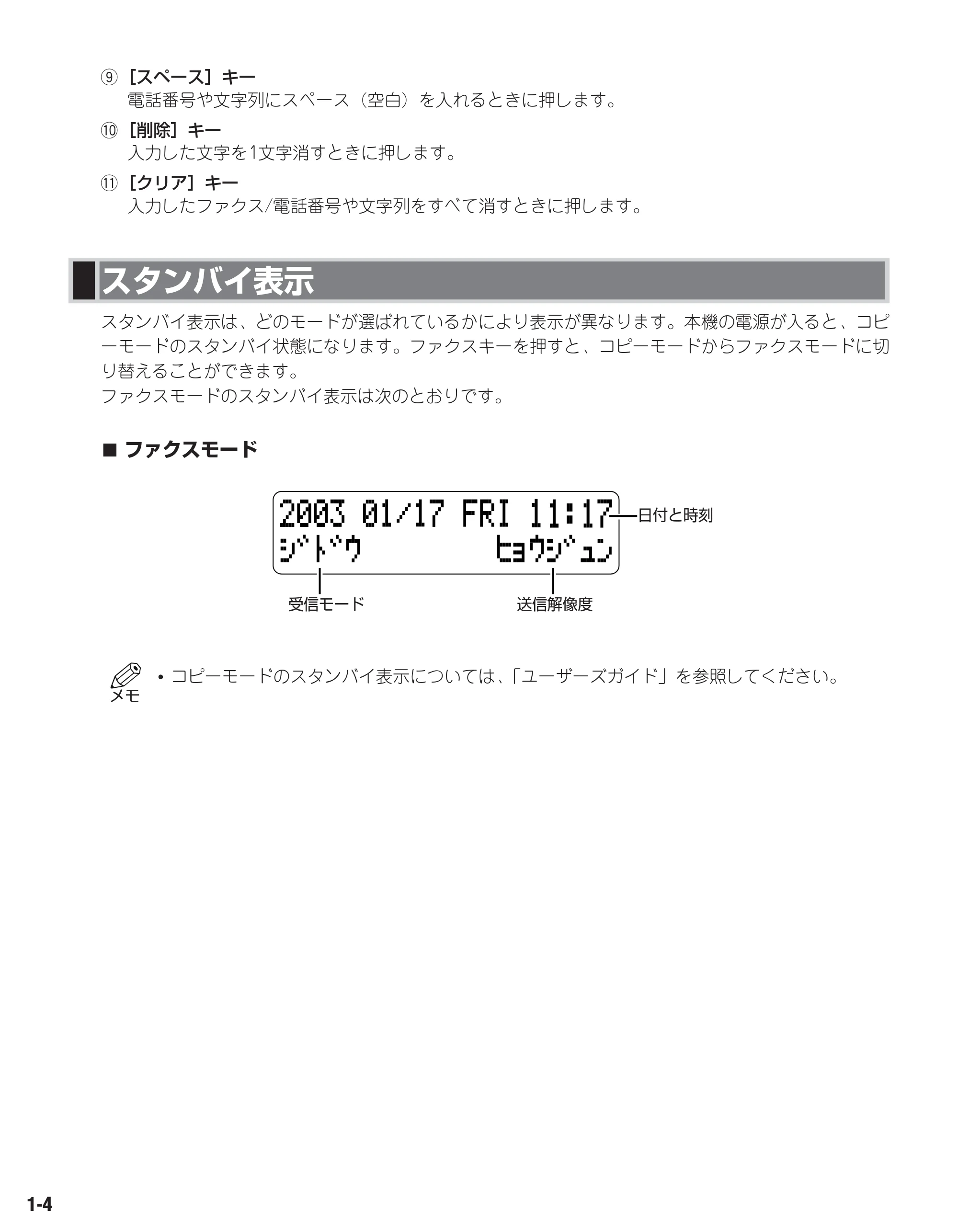キヤノン D350 ファクスガイド （PDF形式／1.8Mバイト） — 原本ページ — 9ページ