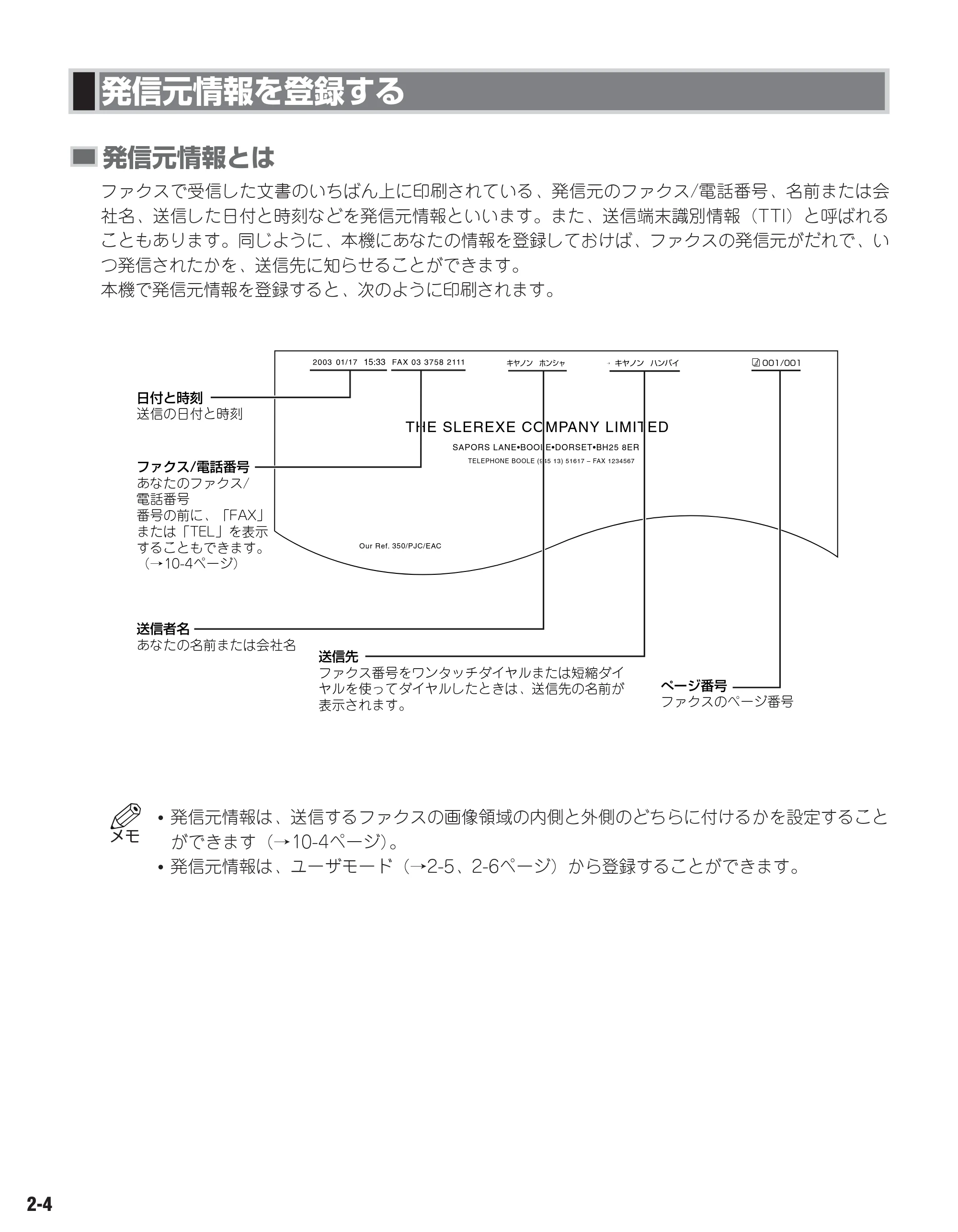 キヤノン D350 ファクスガイド （PDF形式／1.8Mバイト） — 原本ページ — 13ページ