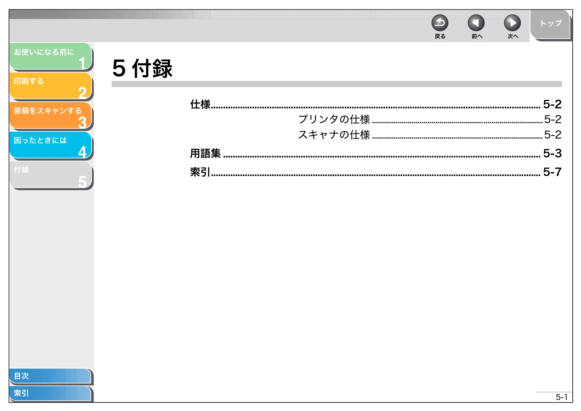 キヤノン MF3220 ソフトウエアガイド （PDF形式／9.54Mバイト） — 5 付録 — 原本ページ — 107ページ
