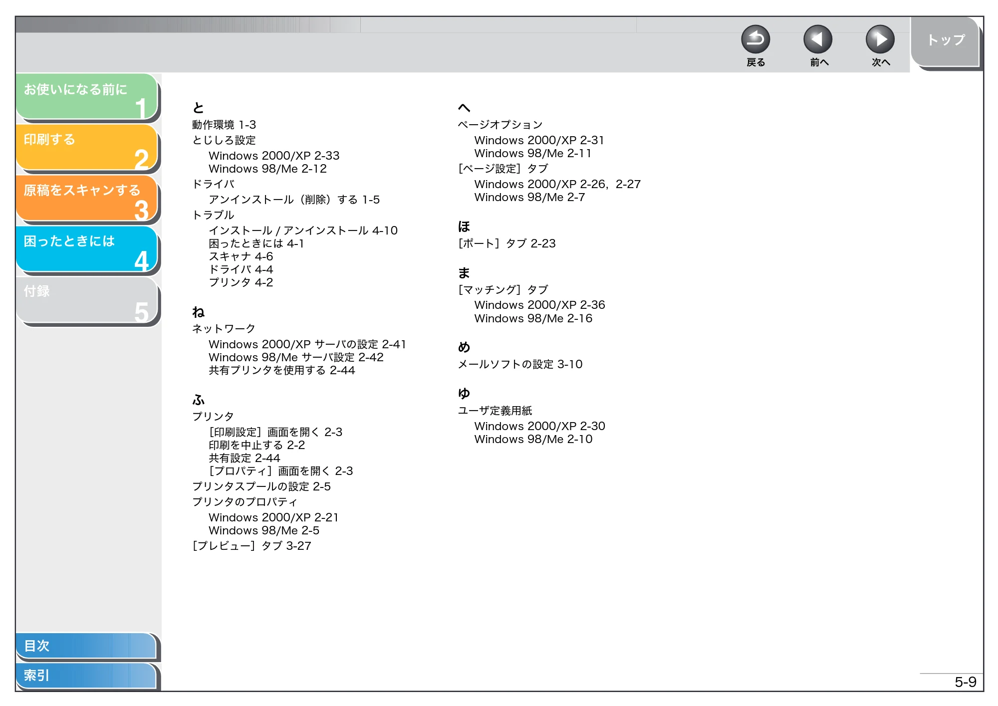 キヤノン MF3220 ソフトウエアガイド （PDF形式／9.54Mバイト） — 原本ページ — 115ページ