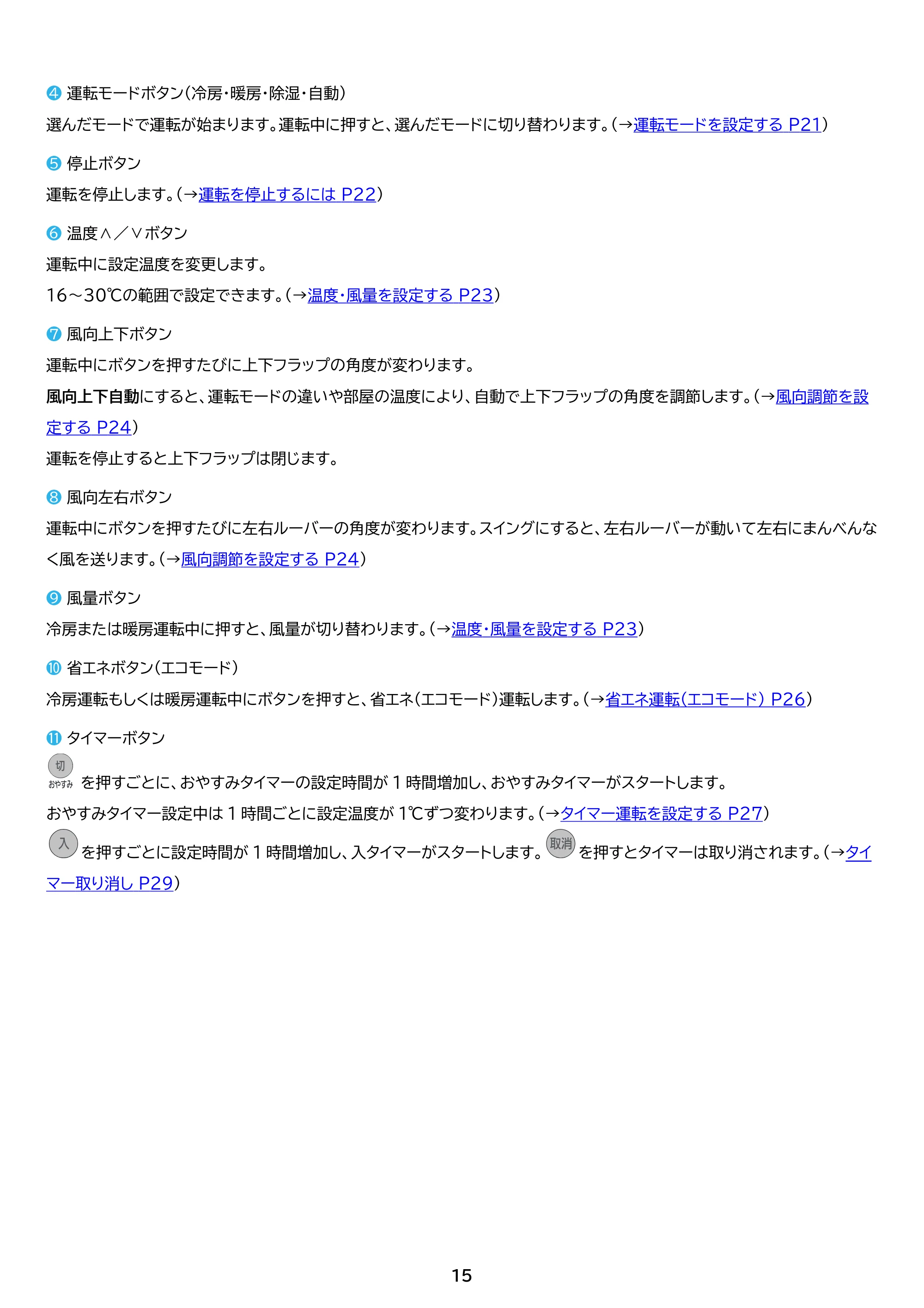 アイリスオーヤマ IRR-2225C 取扱説明書 — 原本ページ — 15ページ