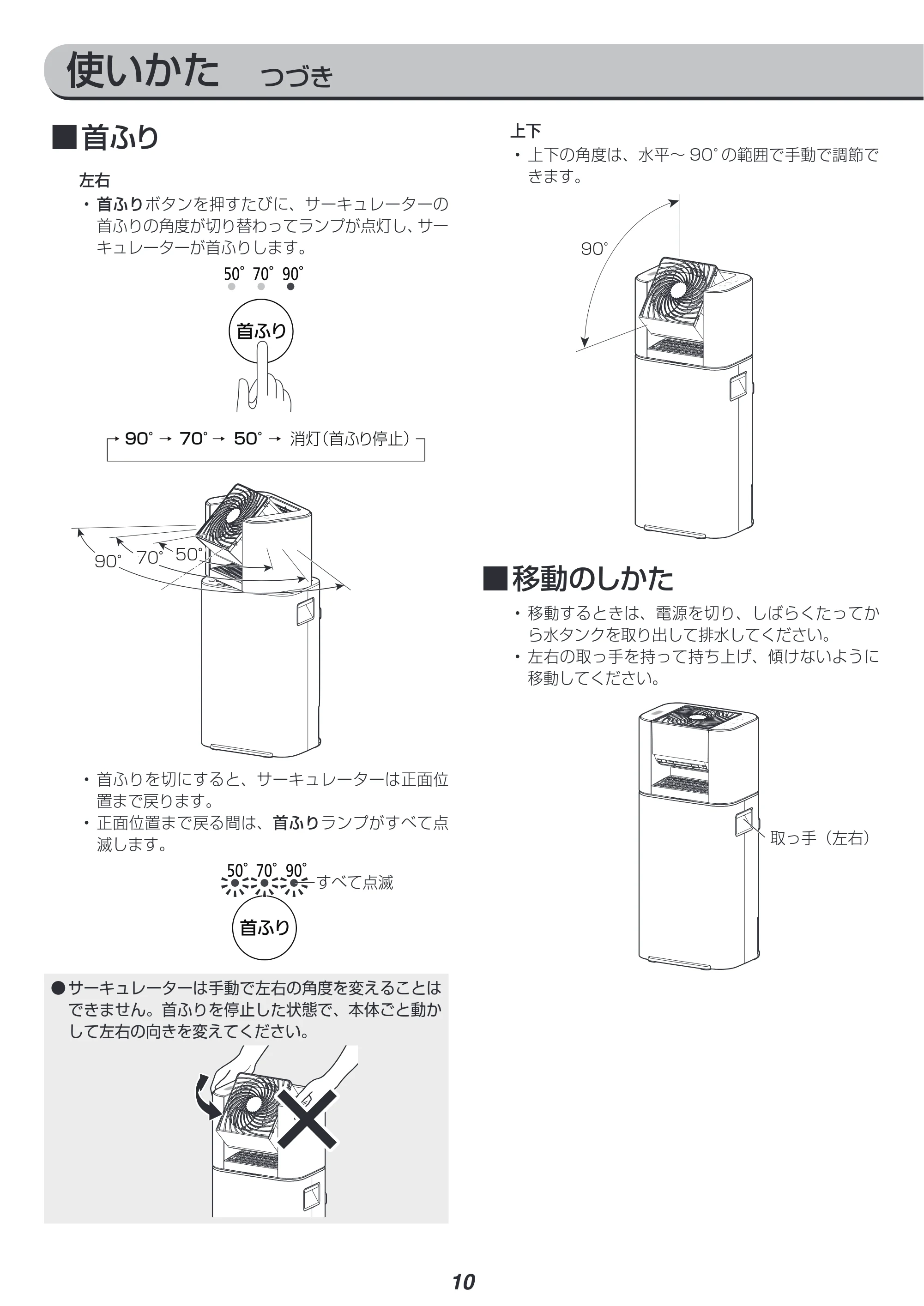 アイリスオーヤマ KIJD-I50 取扱説明書 — 原本ページ — 10ページ