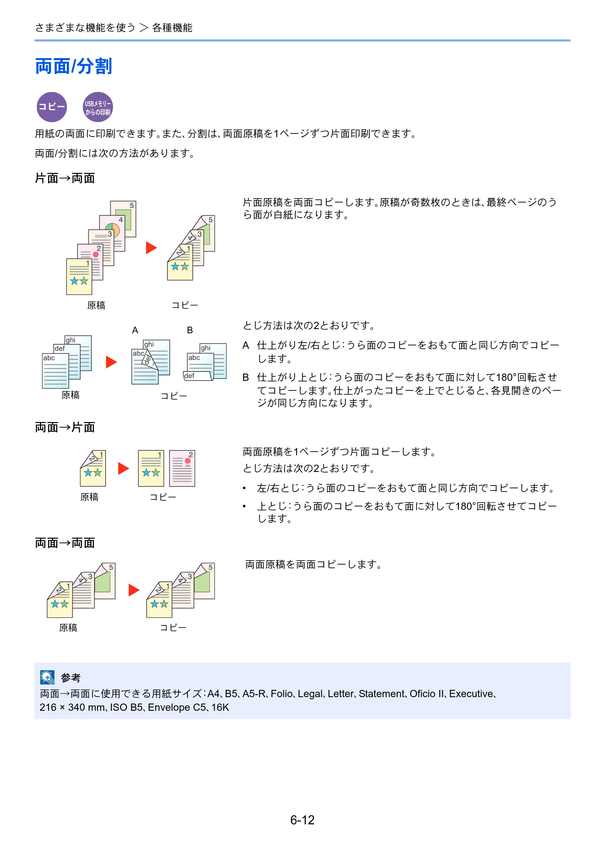 京セラ ECOSYS M5526cdw ECOSYS M5526cdw 使用説明書 — 両面/分割 — 原本ページ — 222ページ