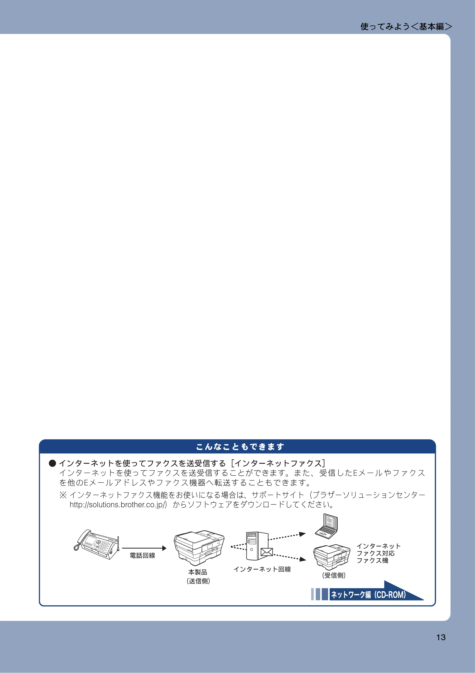 ブラザー MFC-J6970CDW ユーザーズガイド ～基本編～ — 原本ページ — 13ページ