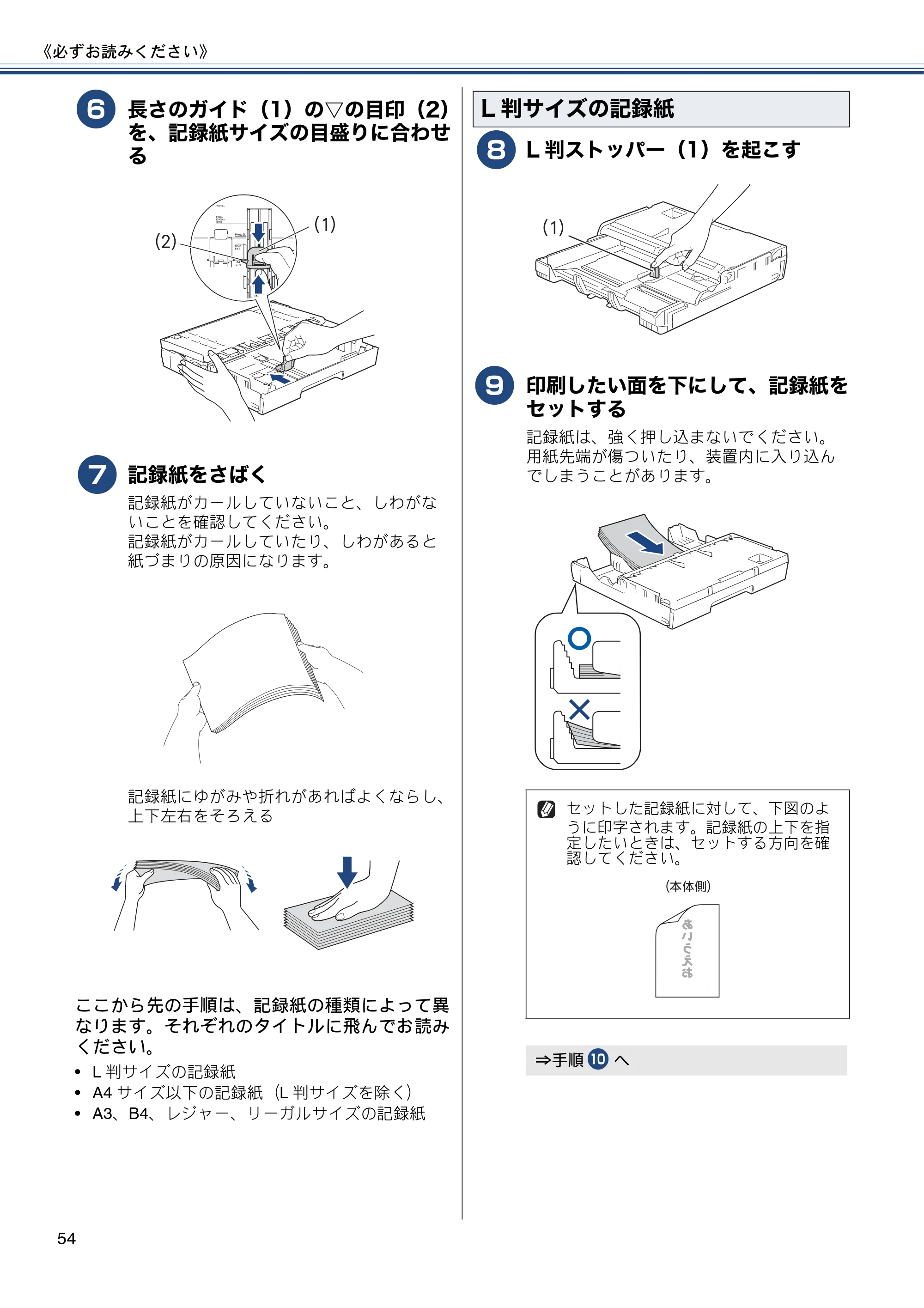 ブラザー MFC-J6970CDW ユーザーズガイド ～基本編～ — 原本ページ — 54ページ