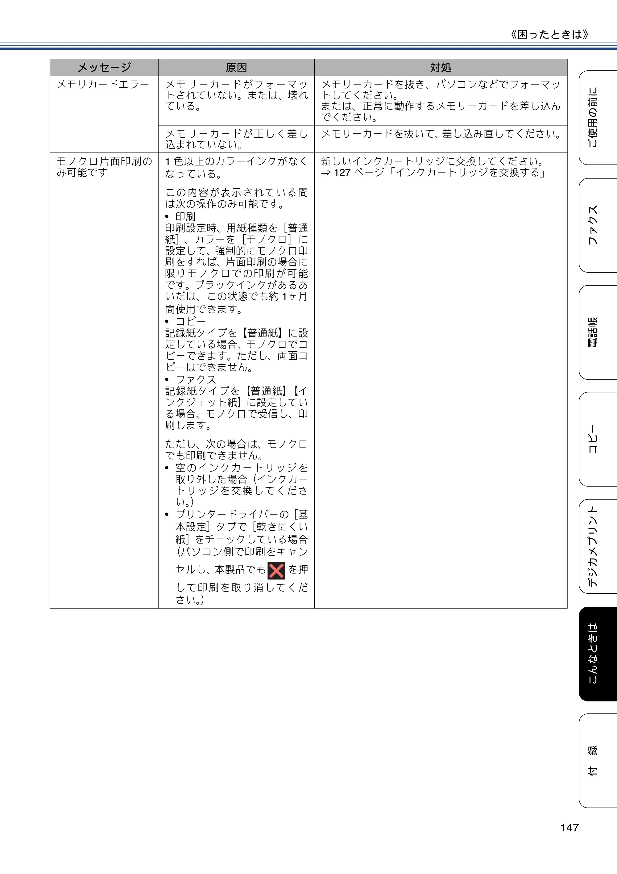ブラザー MFC-J6970CDW ユーザーズガイド ～基本編～ — 原本ページ — 147ページ