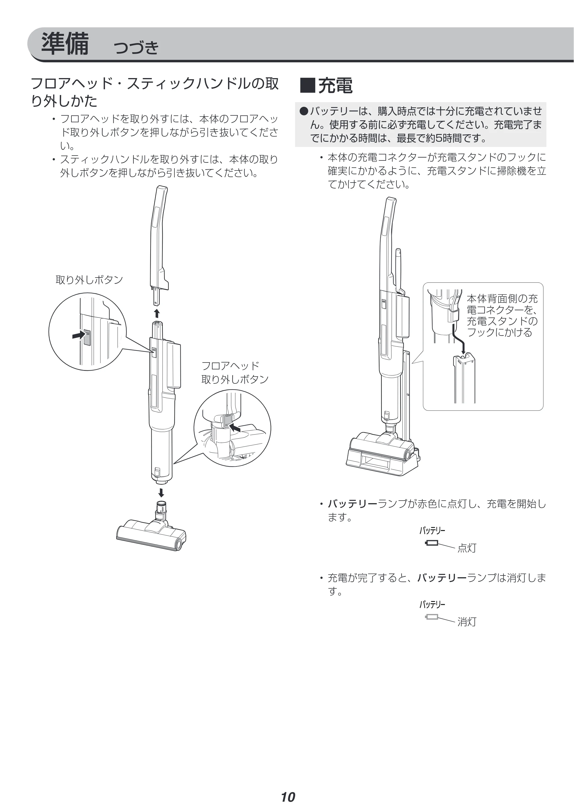 アイリスオーヤマ KIC-SLDCP9 取扱説明書 — 原本ページ — 10ページ