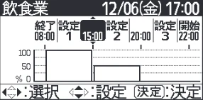 日立 RHK-15CDK 取扱説明書 — 「業種別」運転選択の設定のしかた 「業種別」運転選択の設定のしかた — 図版 23-5 — 23ページ