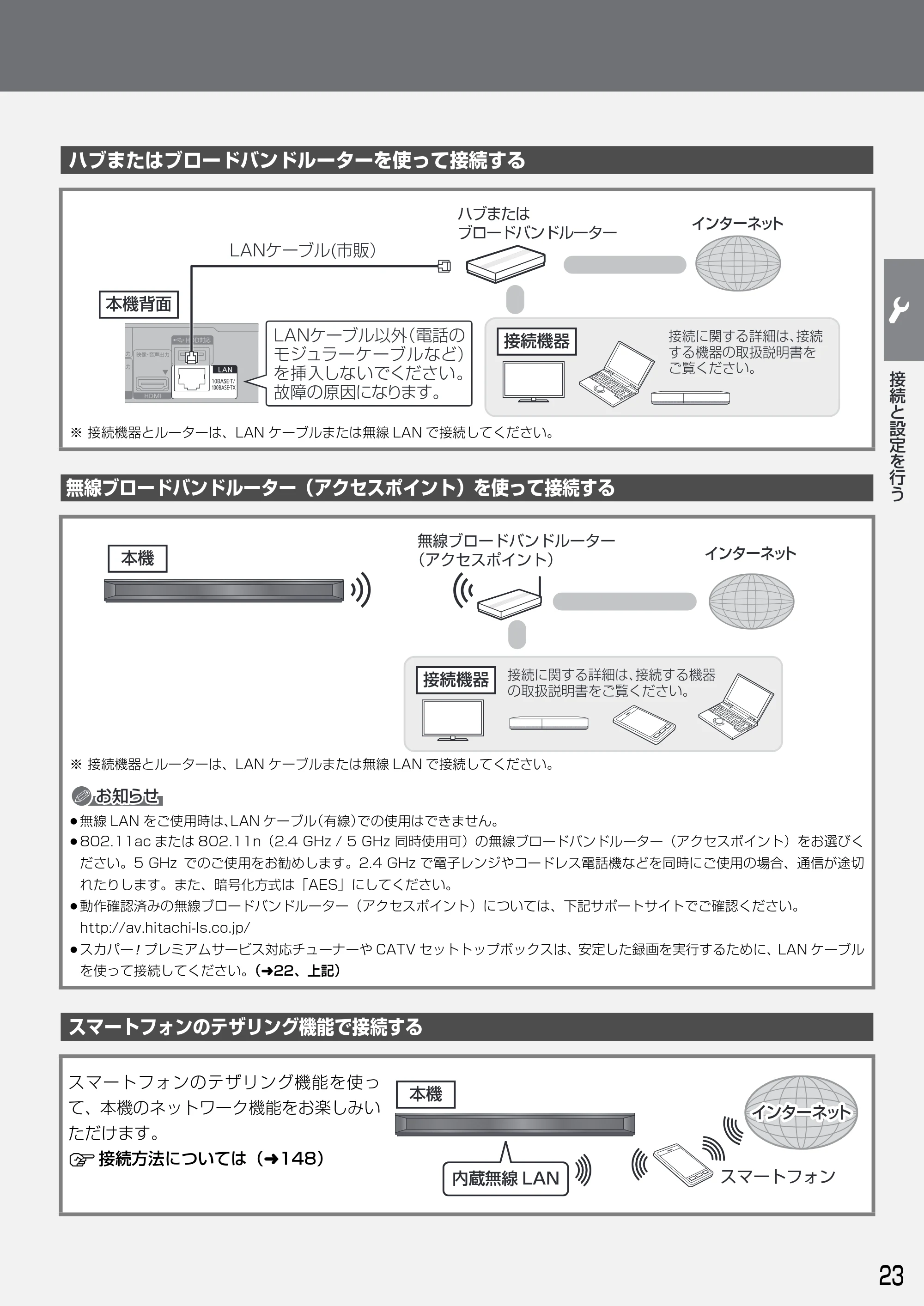 日立 DVL-BRT20 取扱説明書 — 原本ページ — 23ページ