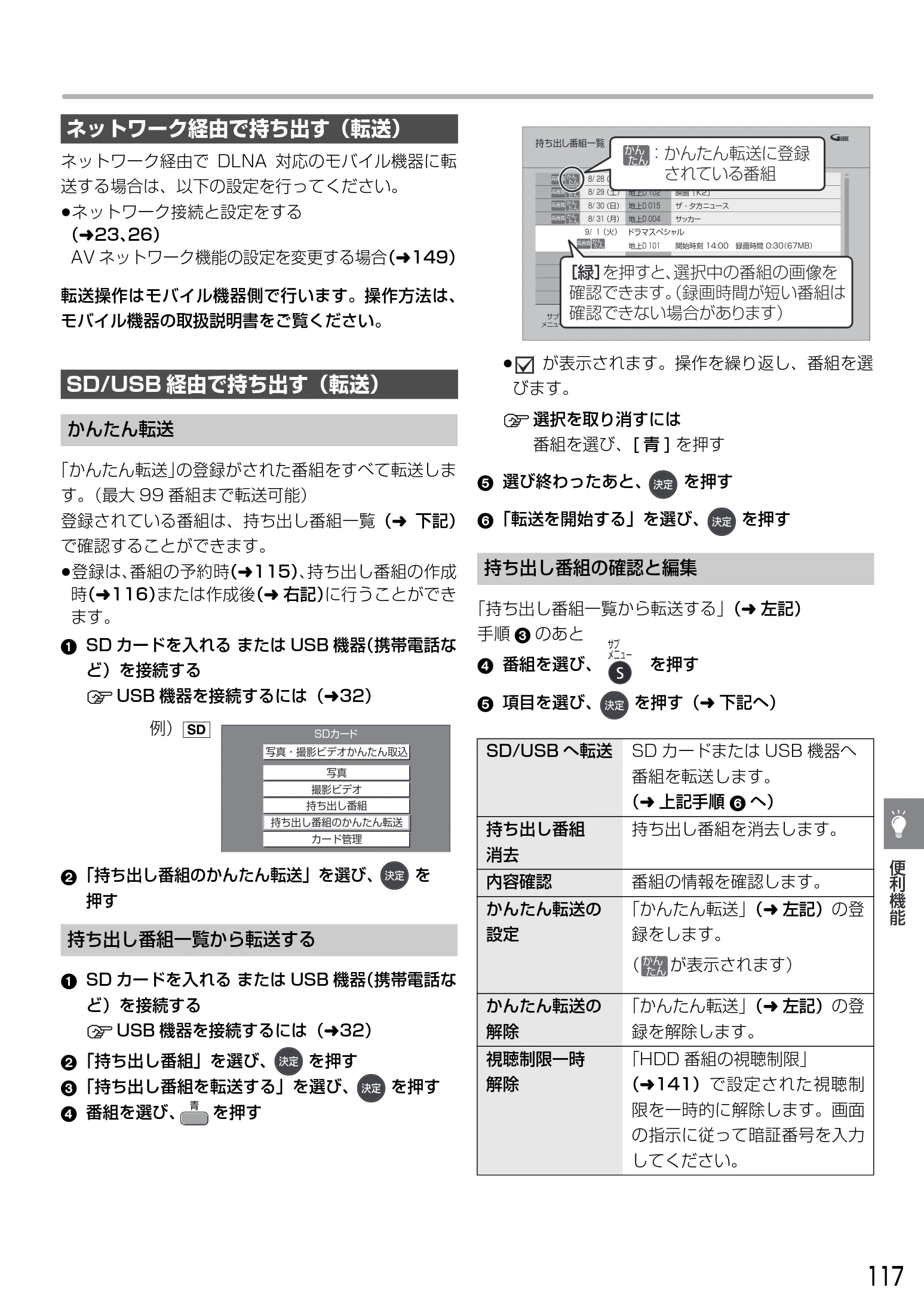 日立 DVL-BRT20 取扱説明書 — 図版 117-1 — 117ページ