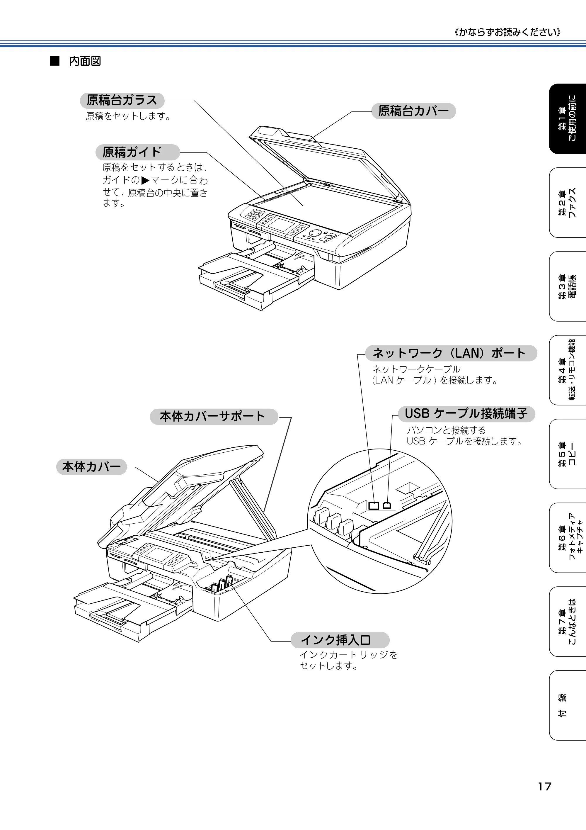 ブラザー MFC-820CN 取扱説明書(本体) — 原本ページ — 18ページ