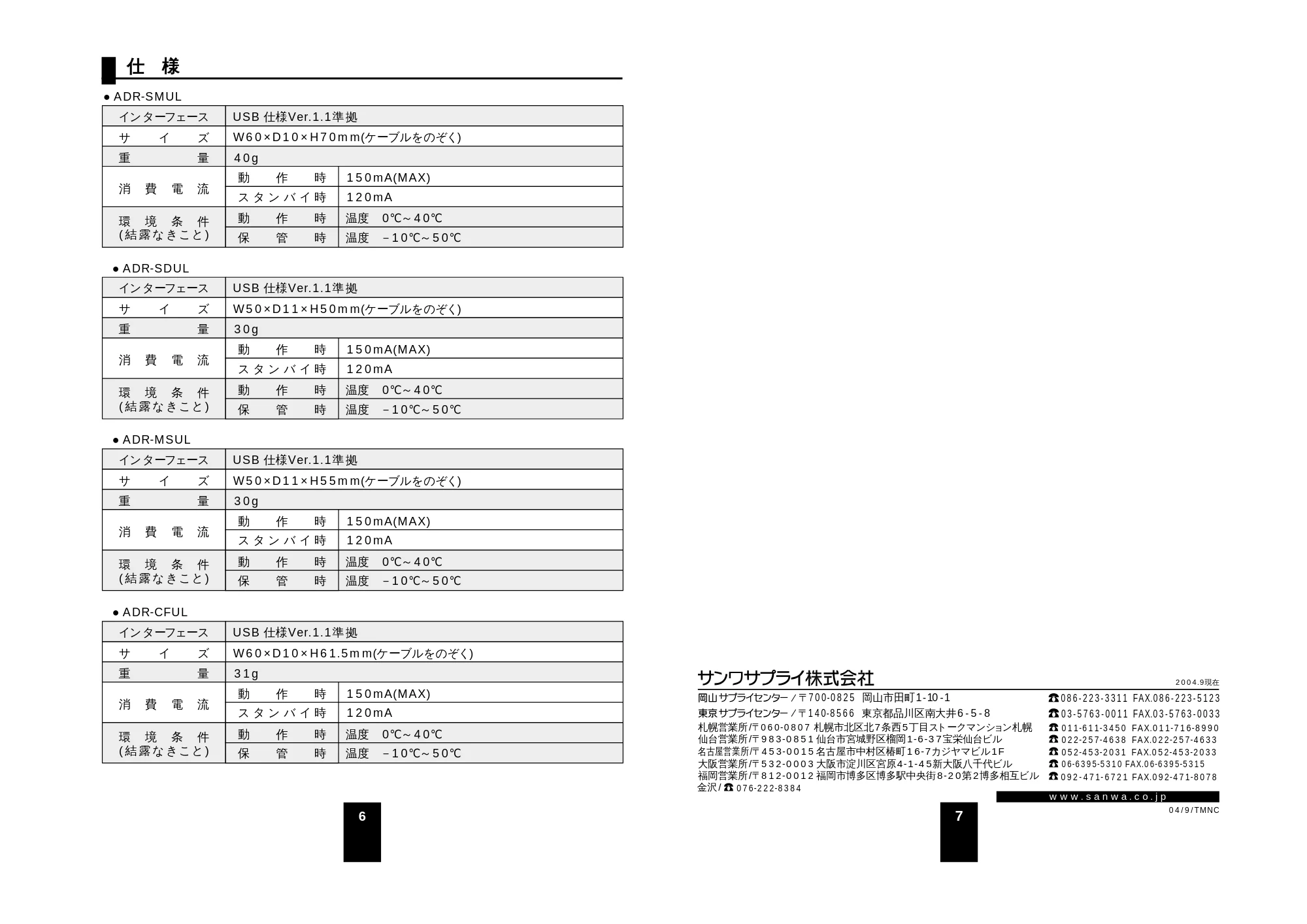 サンワサプライ TS2GSDC-R 取扱説明書 — 原本ページ — 4ページ