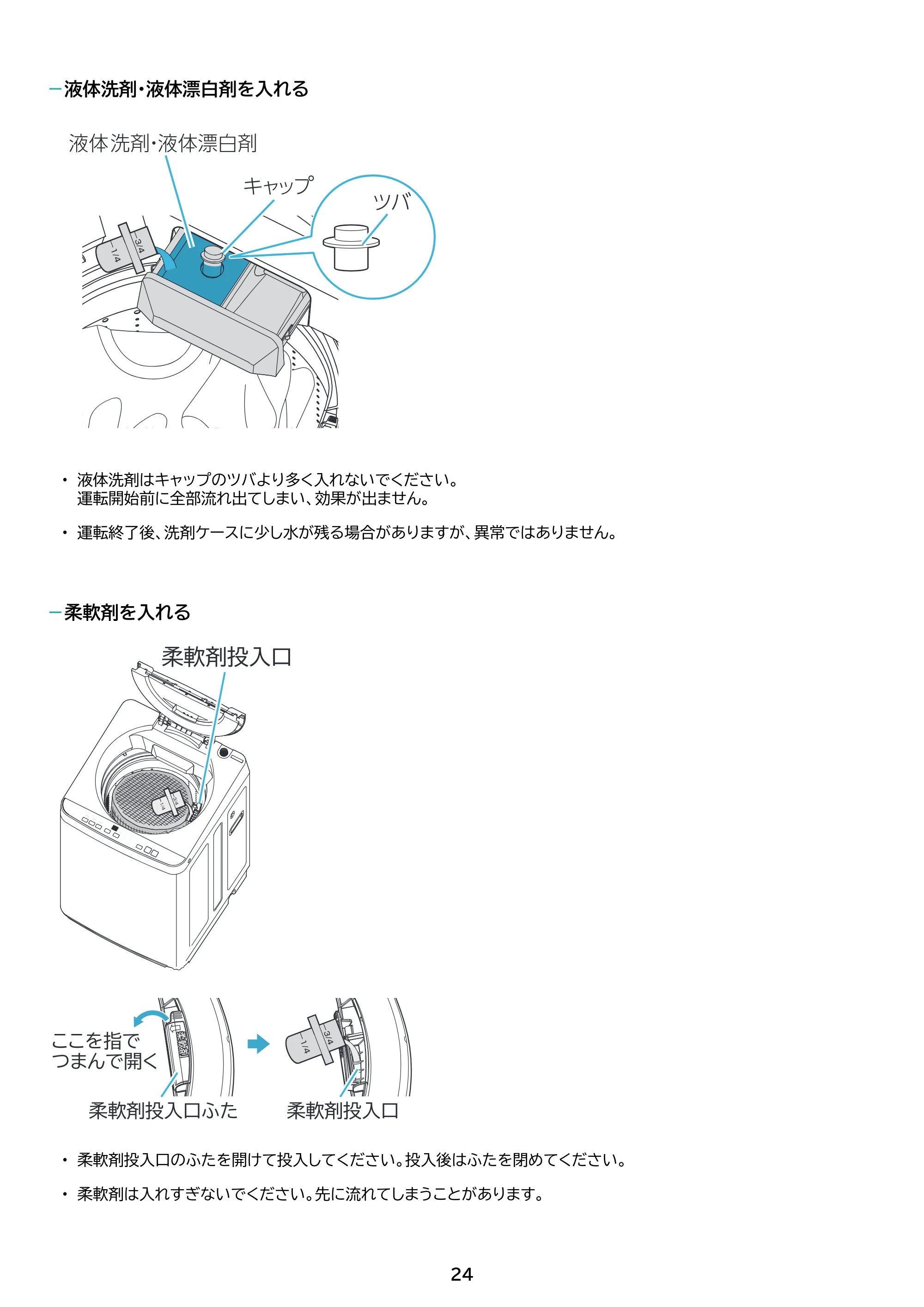 アイリスオーヤマ ITW-50B01 取扱説明書 — 原本ページ — 24ページ