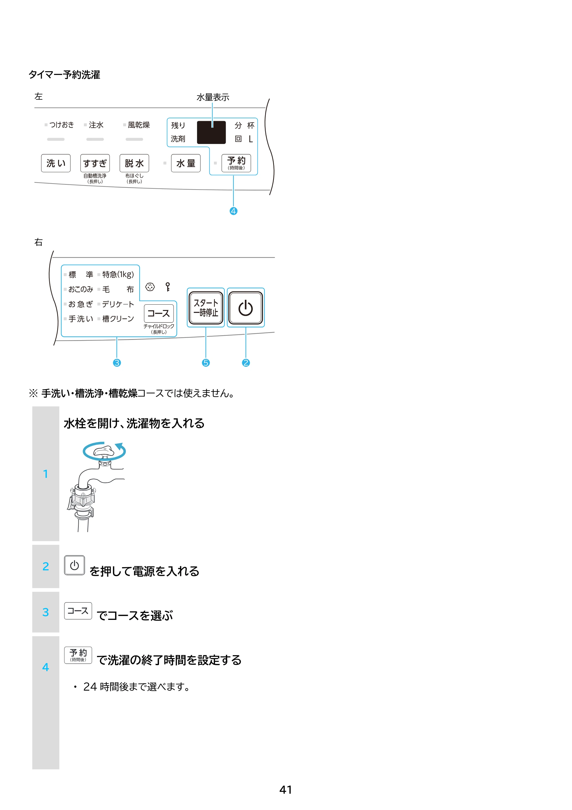 アイリスオーヤマ ITW-50B01 取扱説明書 — 原本ページ — 41ページ