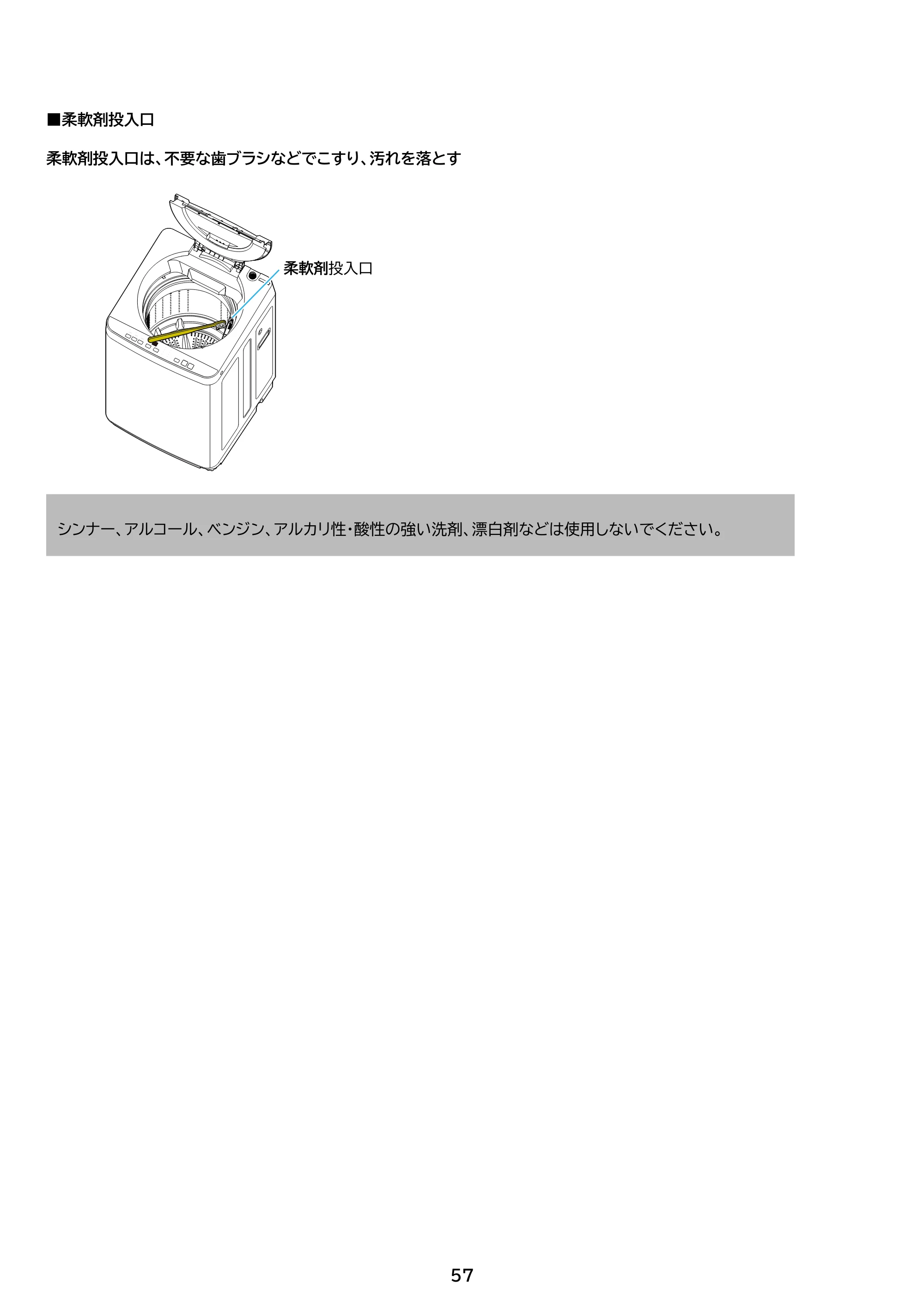 アイリスオーヤマ ITW-50B01 取扱説明書 — 原本ページ — 57ページ