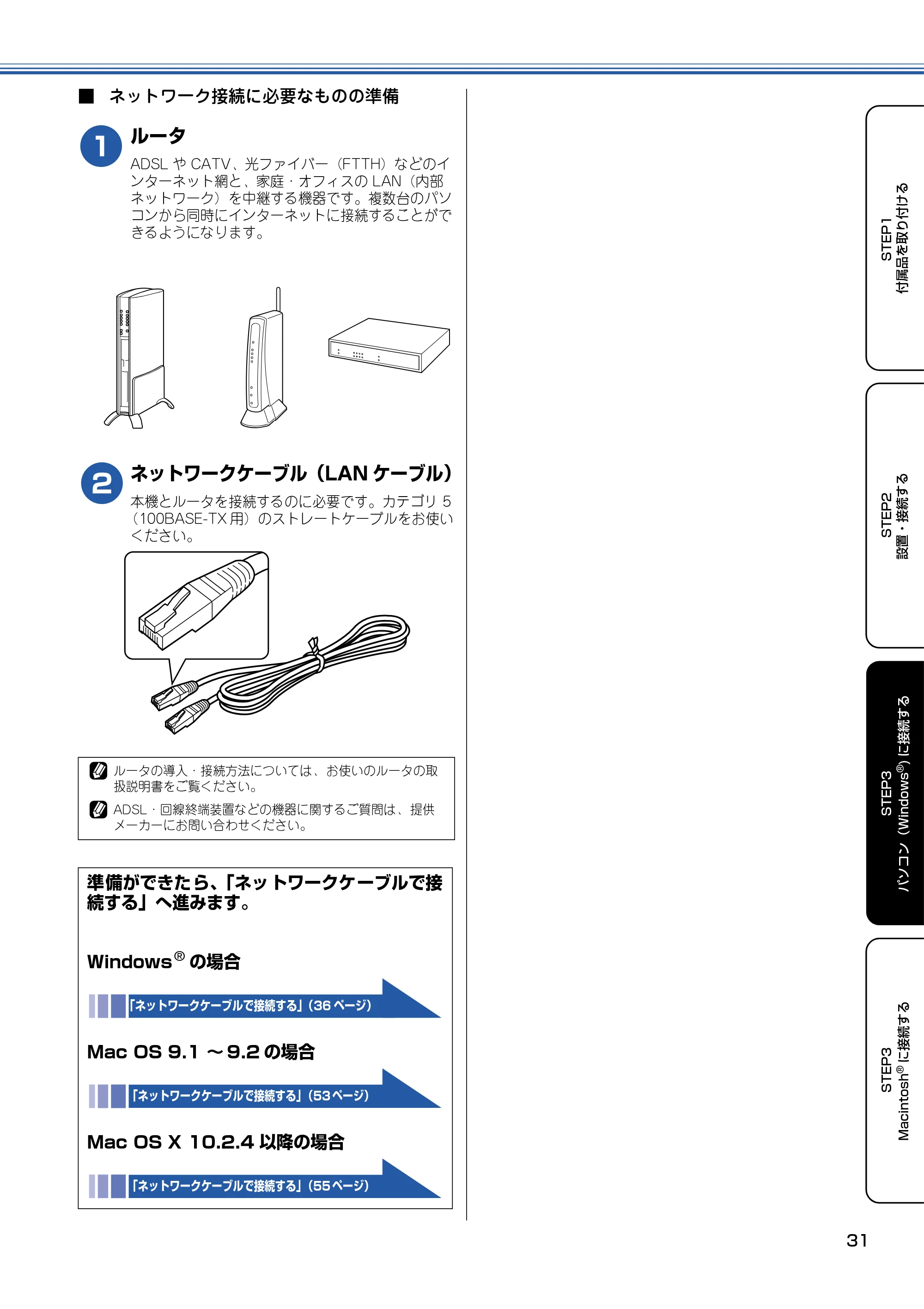 ブラザー MFC-820CN かんたん設置ガイド — 原本ページ — 32ページ