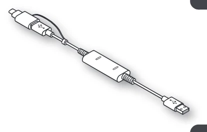 エレコム UC-TV5XBK 取扱説明書 — USB2.0 対応 リンクケーブル UC-TV5XBK — 図版 1-2 — 1ページ