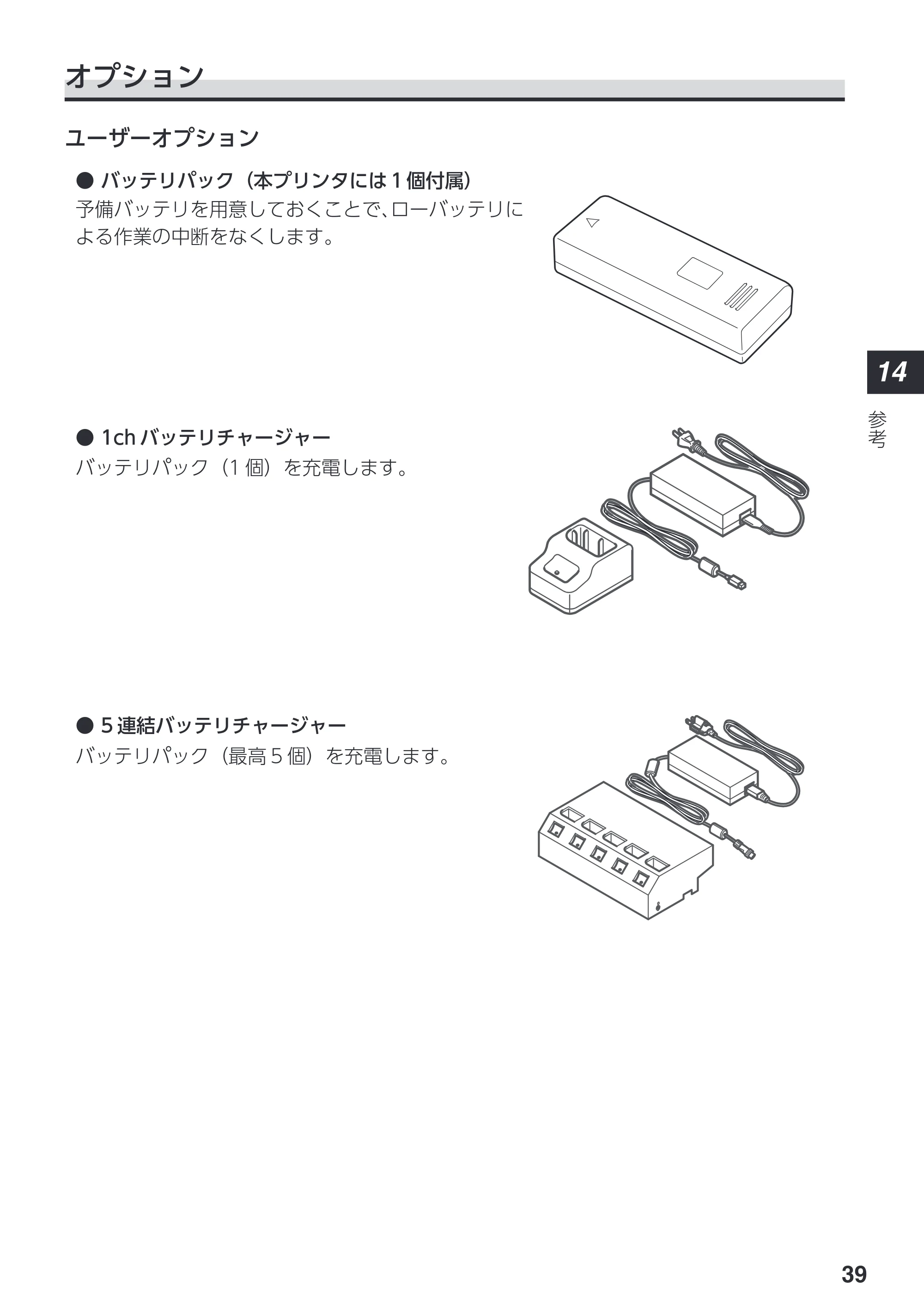 サトー lapin(ラパン)PT408e / 412e 、Petit lapin(プチラパン)PT200e / 208e / 208m / 208j / apin(ラパン)PT408e / 412e 、Petit lapin(プチラパン)PT200e / 208e / 208m / 208j PT408e / 412e取扱説明書（第4版） — 原本ページ — 39ページ