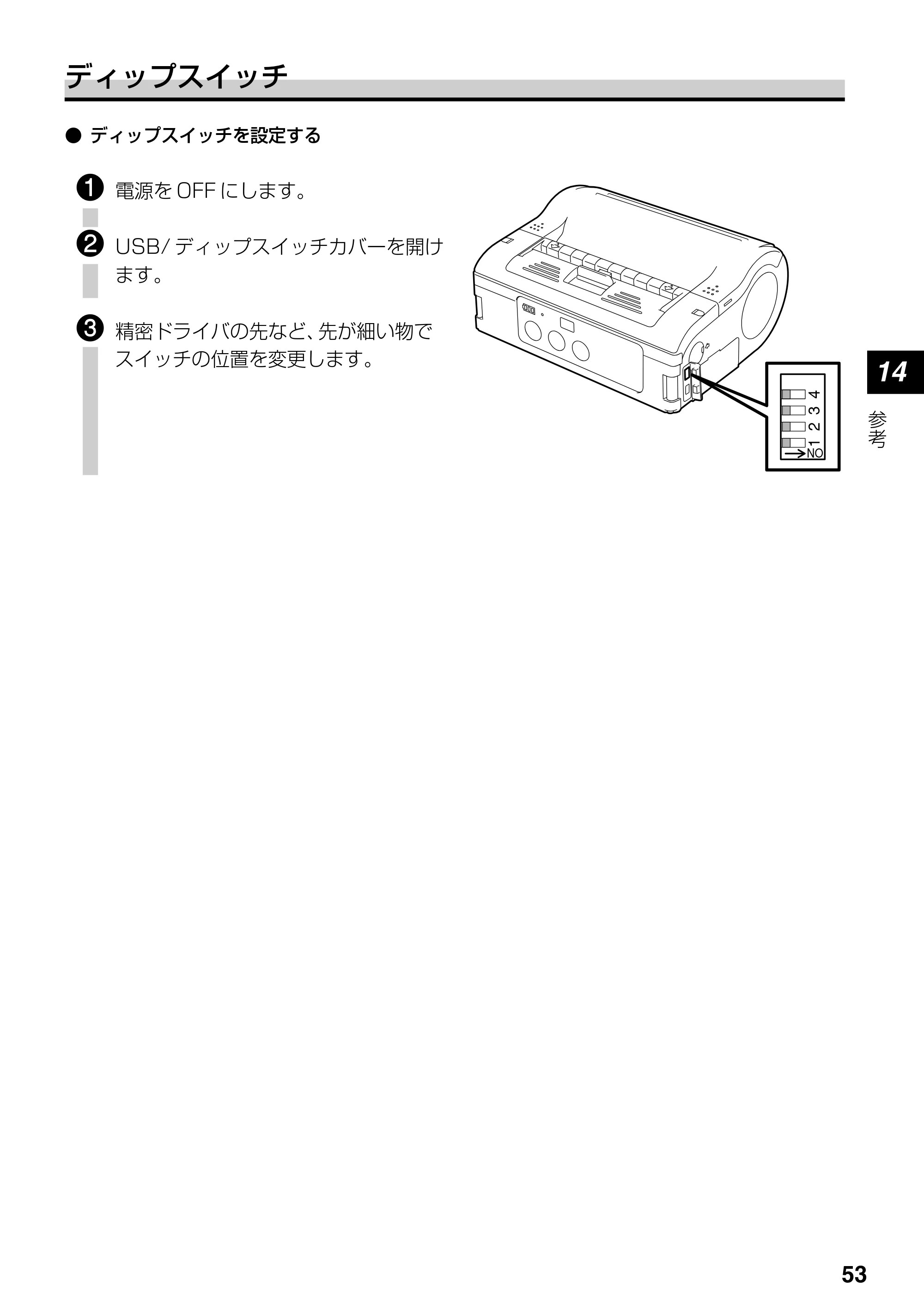 サトー lapin(ラパン)PT408e / 412e 、Petit lapin(プチラパン)PT200e / 208e / 208m / 208j / apin(ラパン)PT408e / 412e 、Petit lapin(プチラパン)PT200e / 208e / 208m / 208j PT408e / 412e取扱説明書（第4版） — 原本ページ — 53ページ