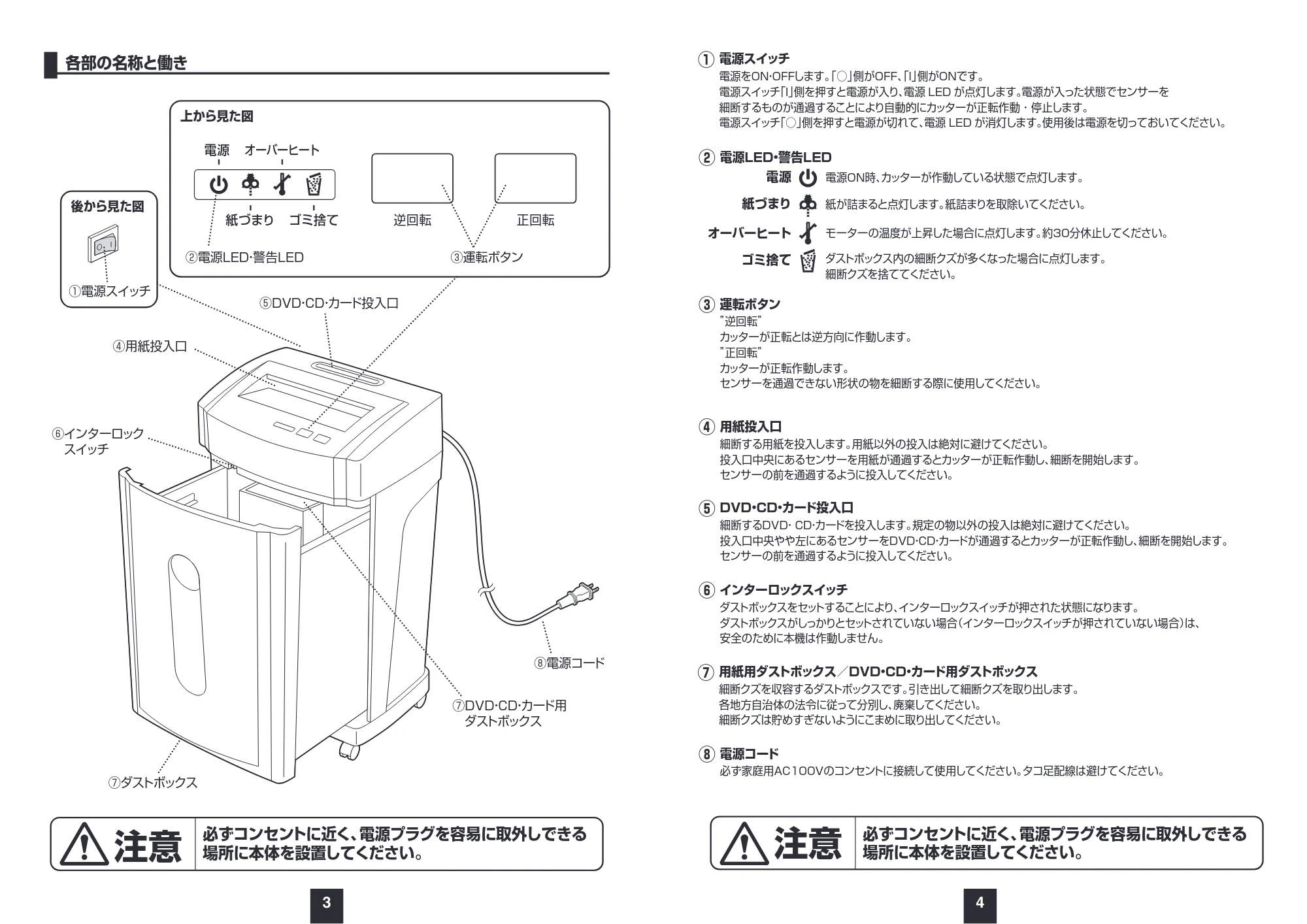サンワサプライ PSD-C2030 取扱説明書 — 原本ページ — 3ページ