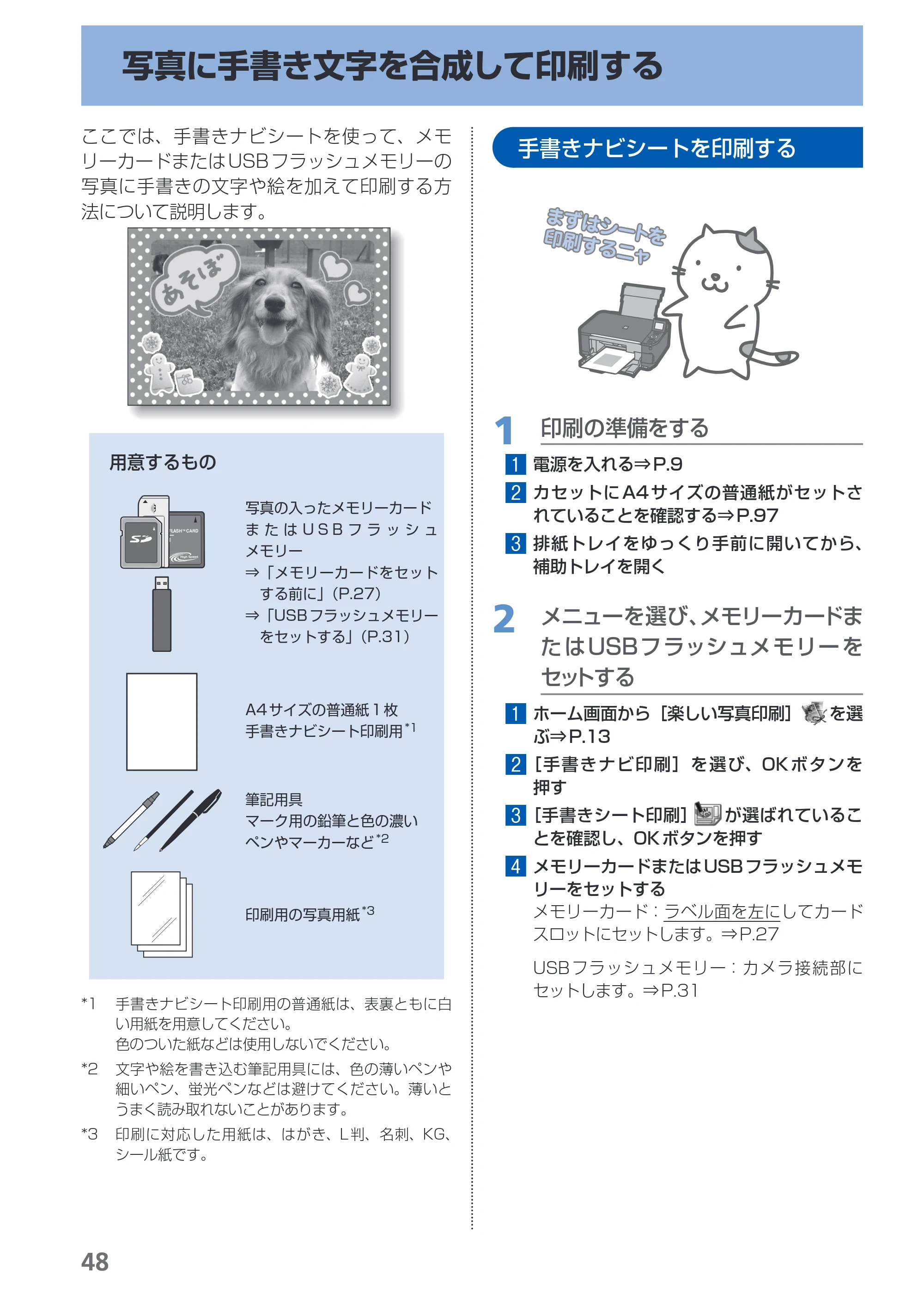 キヤノン PIXUS MG5230 らくらく操作ガイド (PDF形式/26.61Mバイト) — 原本ページ — 50ページ