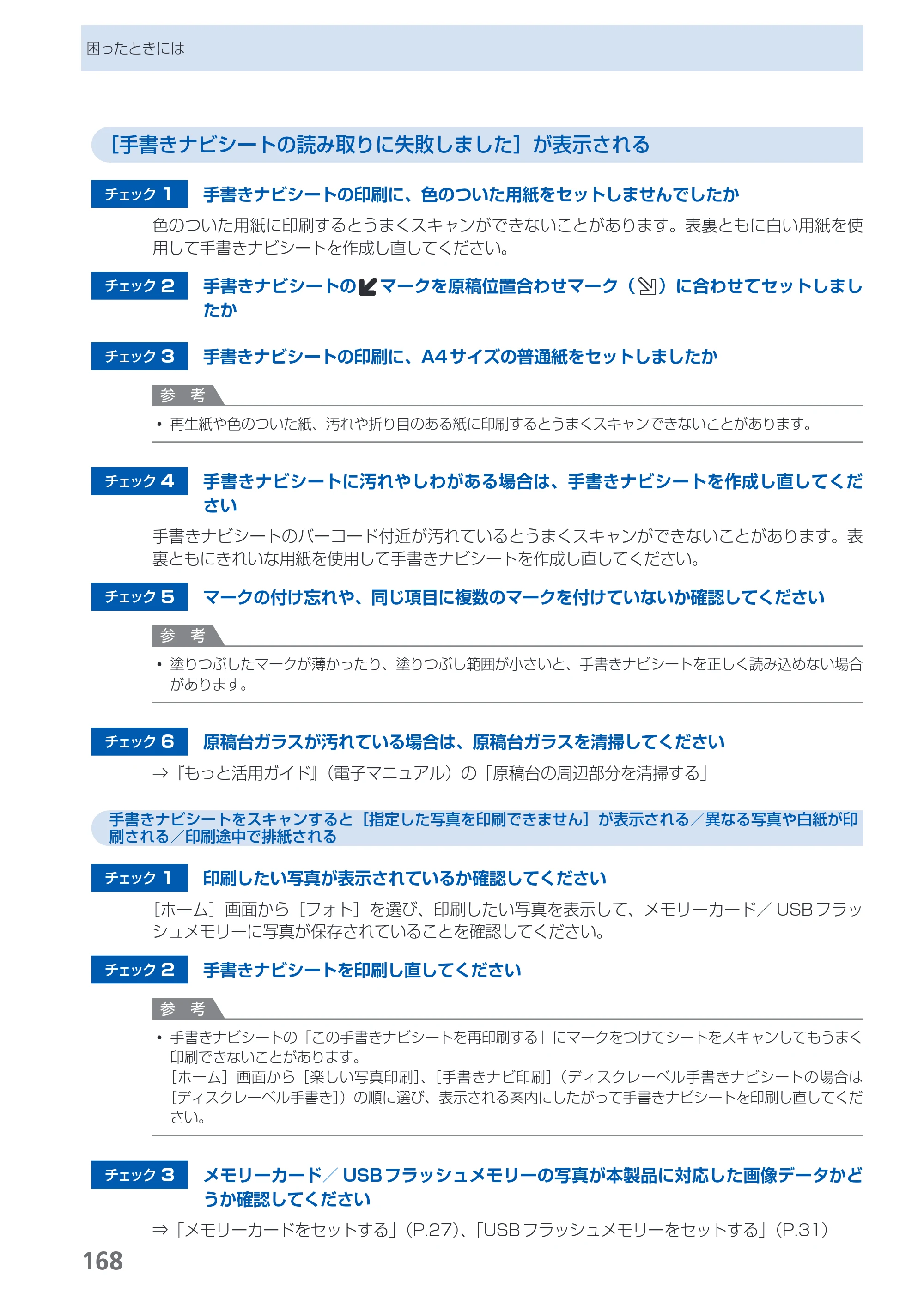 キヤノン PIXUS MG5230 らくらく操作ガイド （PDF形式／26.61Mバイト） — 原本ページ — 170ページ