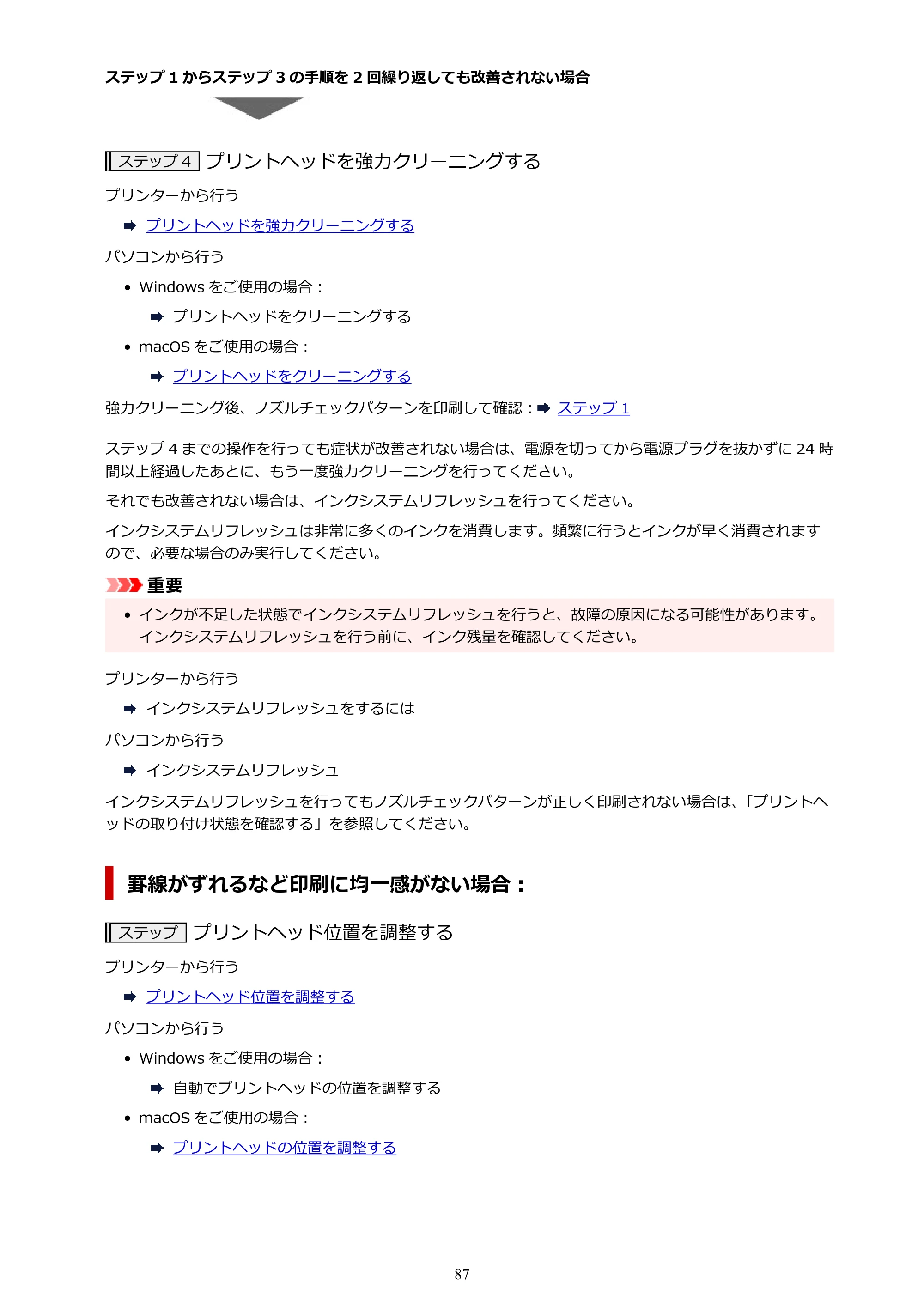 キヤノン G5030 電子マニュアル PDF版 （Mac版） 2019年6月13日掲載（PDF：9.06MB） — 原本ページ — 87ページ