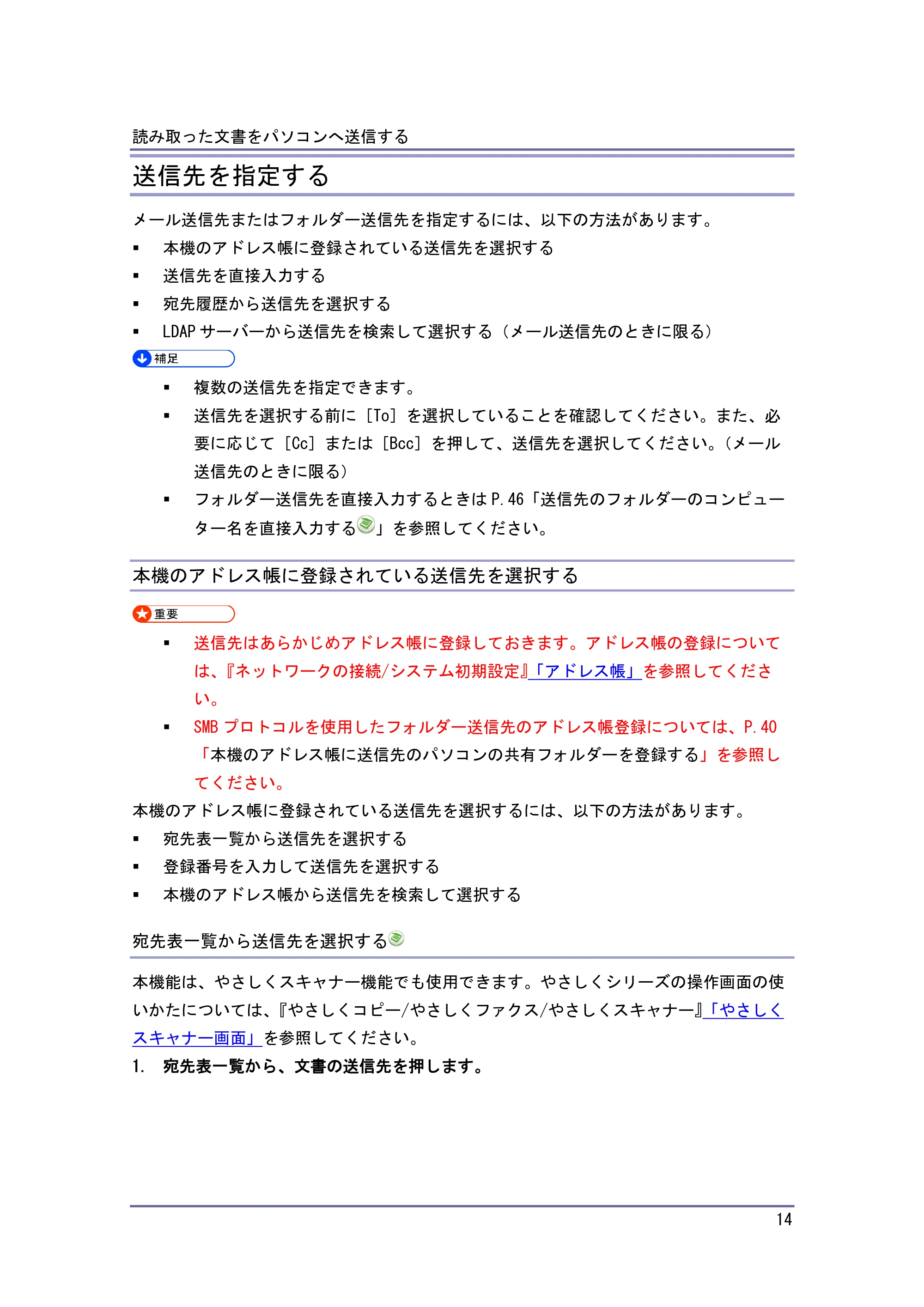 キヤノン iR W1040/W1040N スキャナー (PDF形式/2.62Mバイト) — 原本ページ — 15ページ