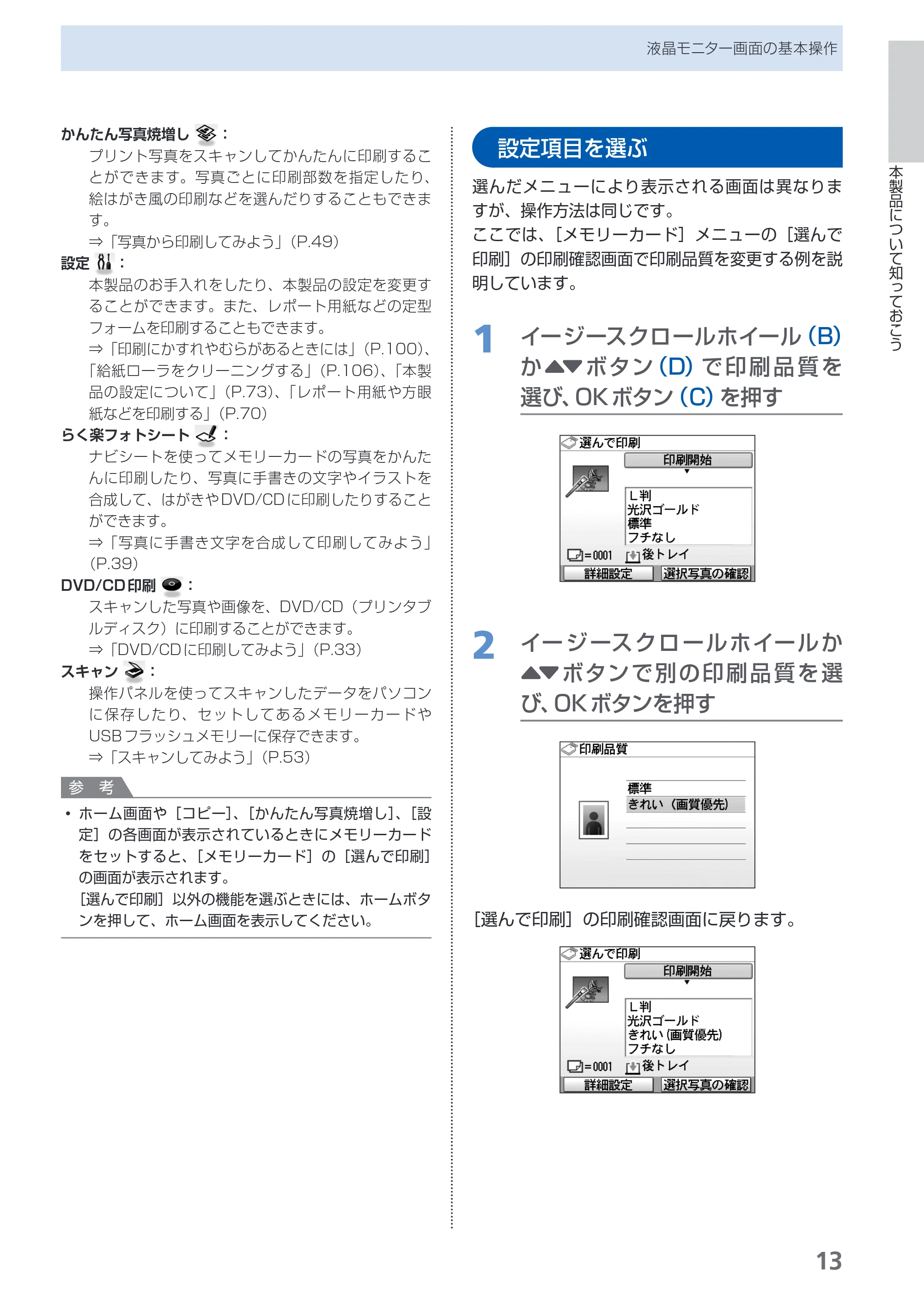 キヤノン PIXUS MP630 らくらく操作ガイド (PDF形式/24.29Mバイト) — 原本ページ — 15ページ