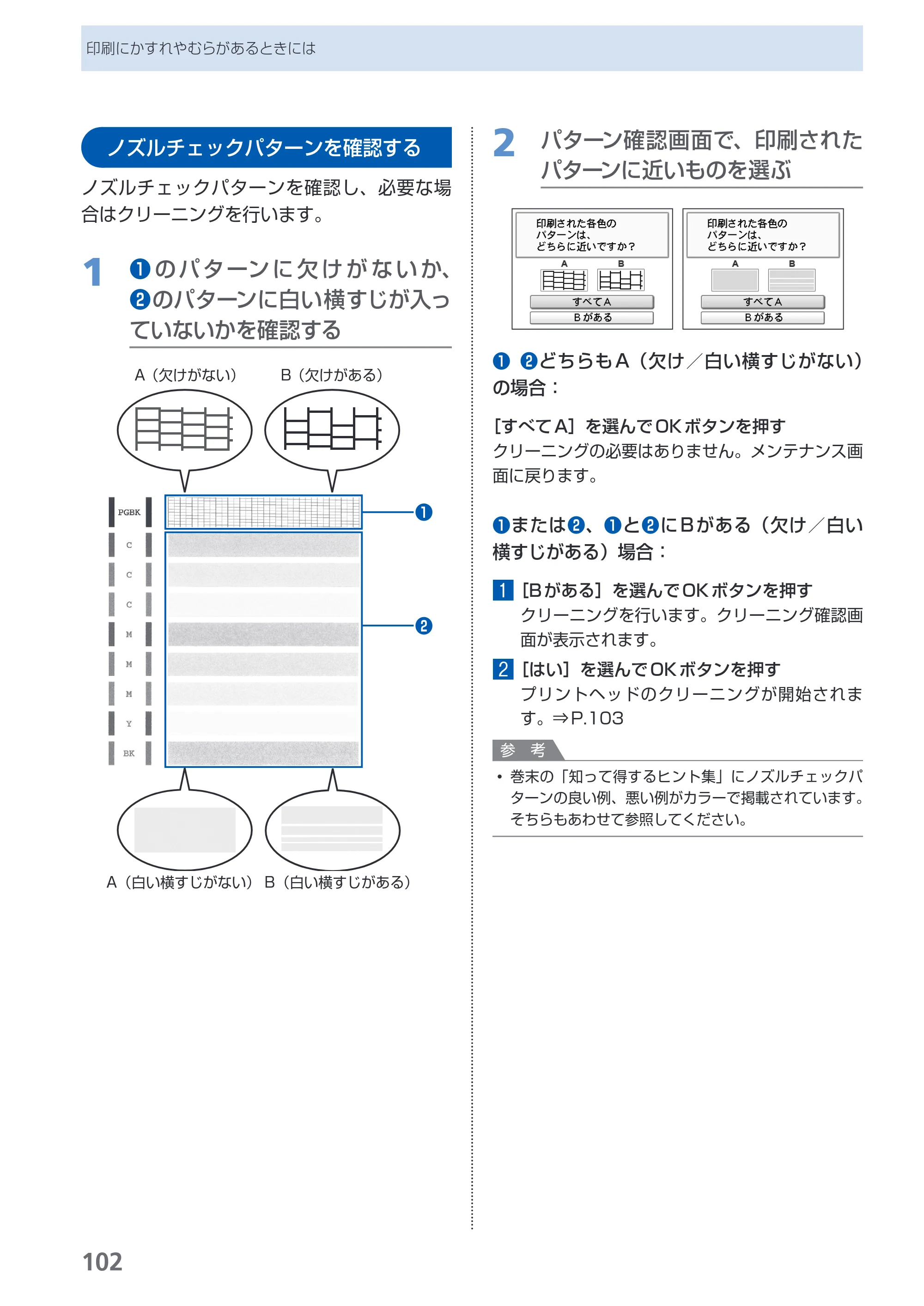 キヤノン PIXUS MP630 らくらく操作ガイド （PDF形式／24.29Mバイト） — 原本ページ — 104ページ