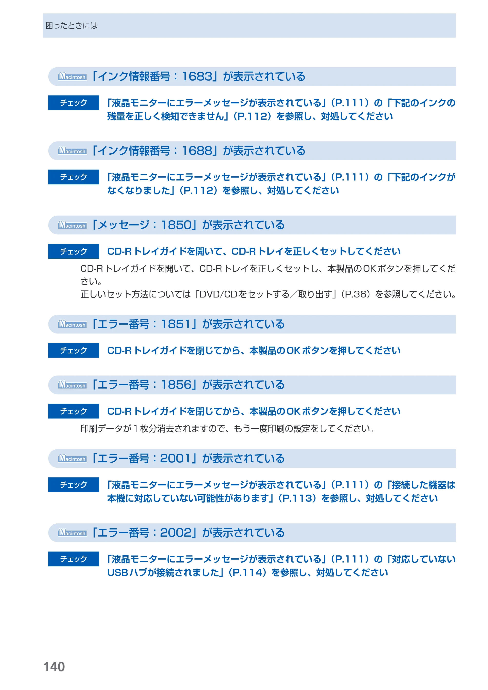 キヤノン PIXUS MP630 らくらく操作ガイド （PDF形式／24.29Mバイト） — 原本ページ — 142ページ