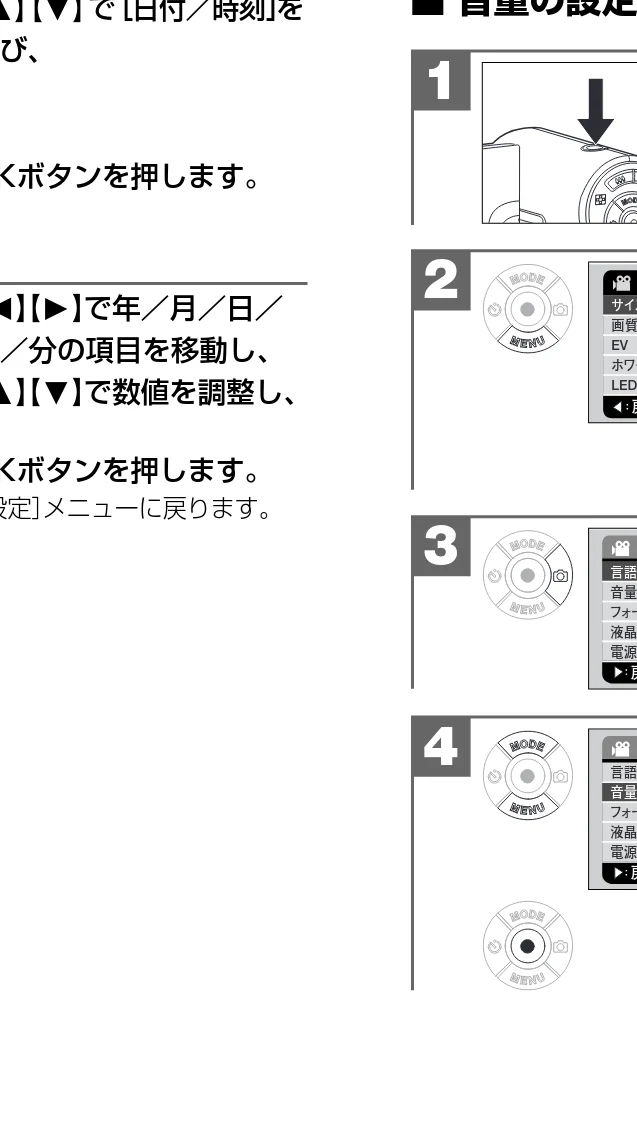 日立 HSC-S1 取扱説明書 — 音量の設定をする — 図版 17-1 — 17ページ