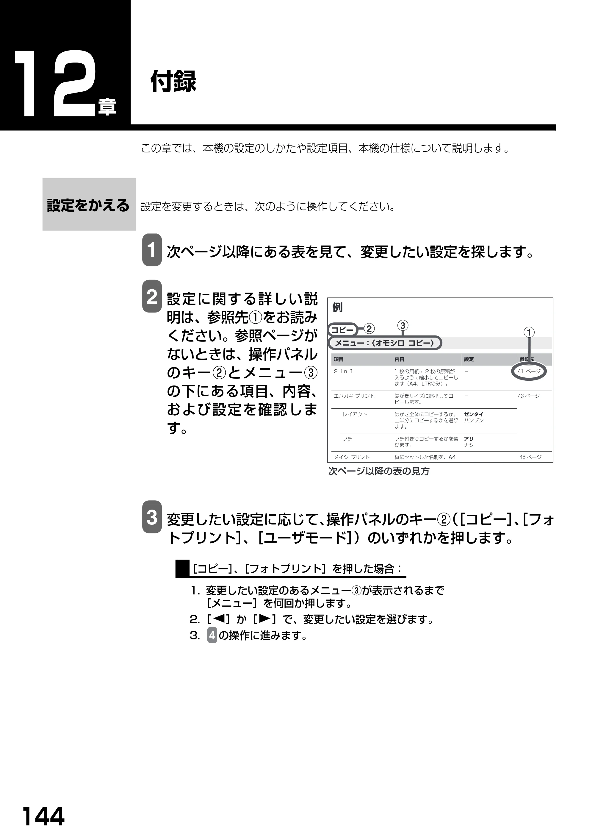 キヤノン PIXUS MP375R 基本操作ガイド （PDF形式／5.64Mバイト） — 付録 — 原本ページ — 146ページ