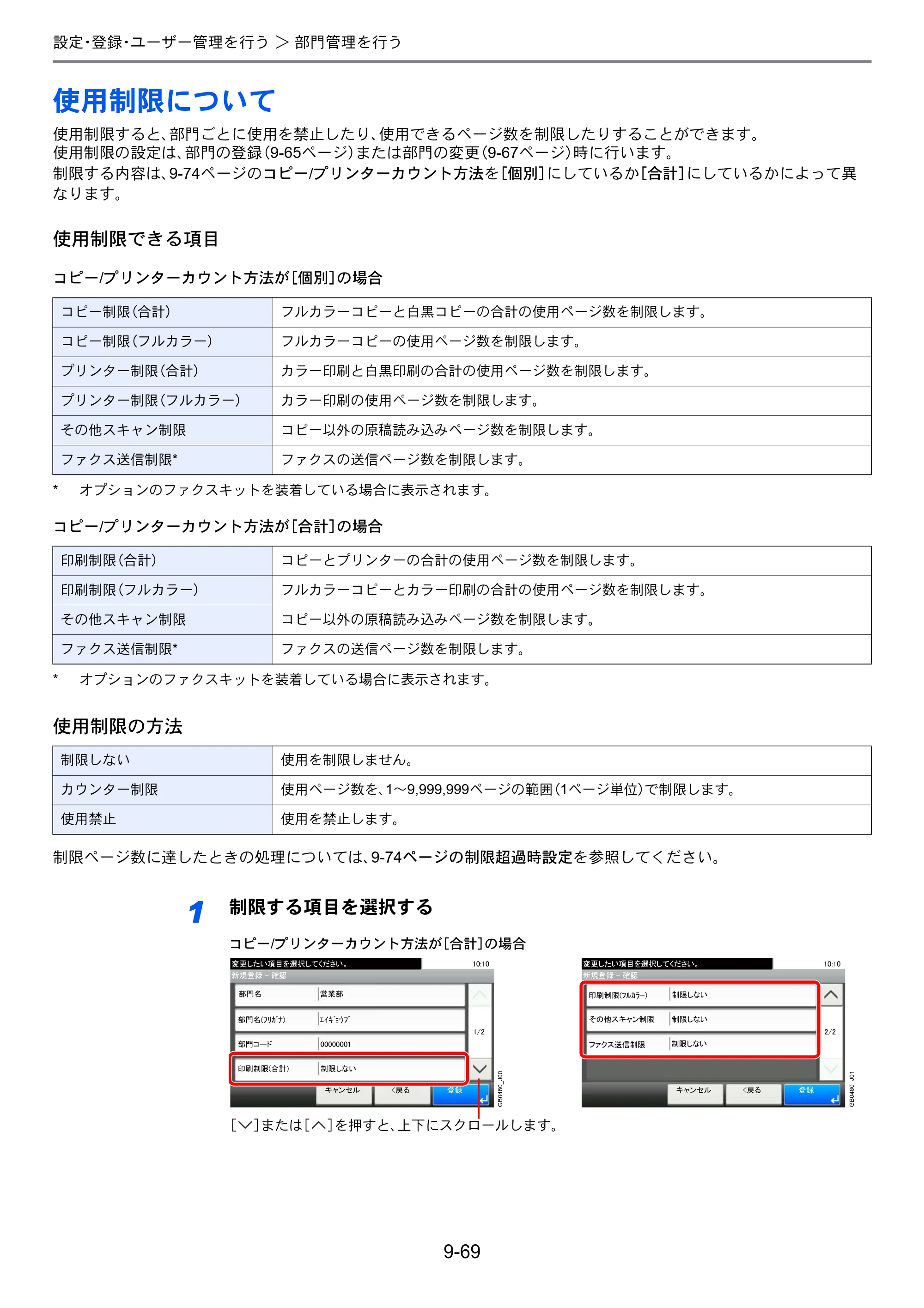 京セラ TASKalfa 206ci / TASKalfa 256ci TASKalfa 206ci TASKalfa 256ci 使用説明書 — 使用制限について — 原本ページ — 317ページ