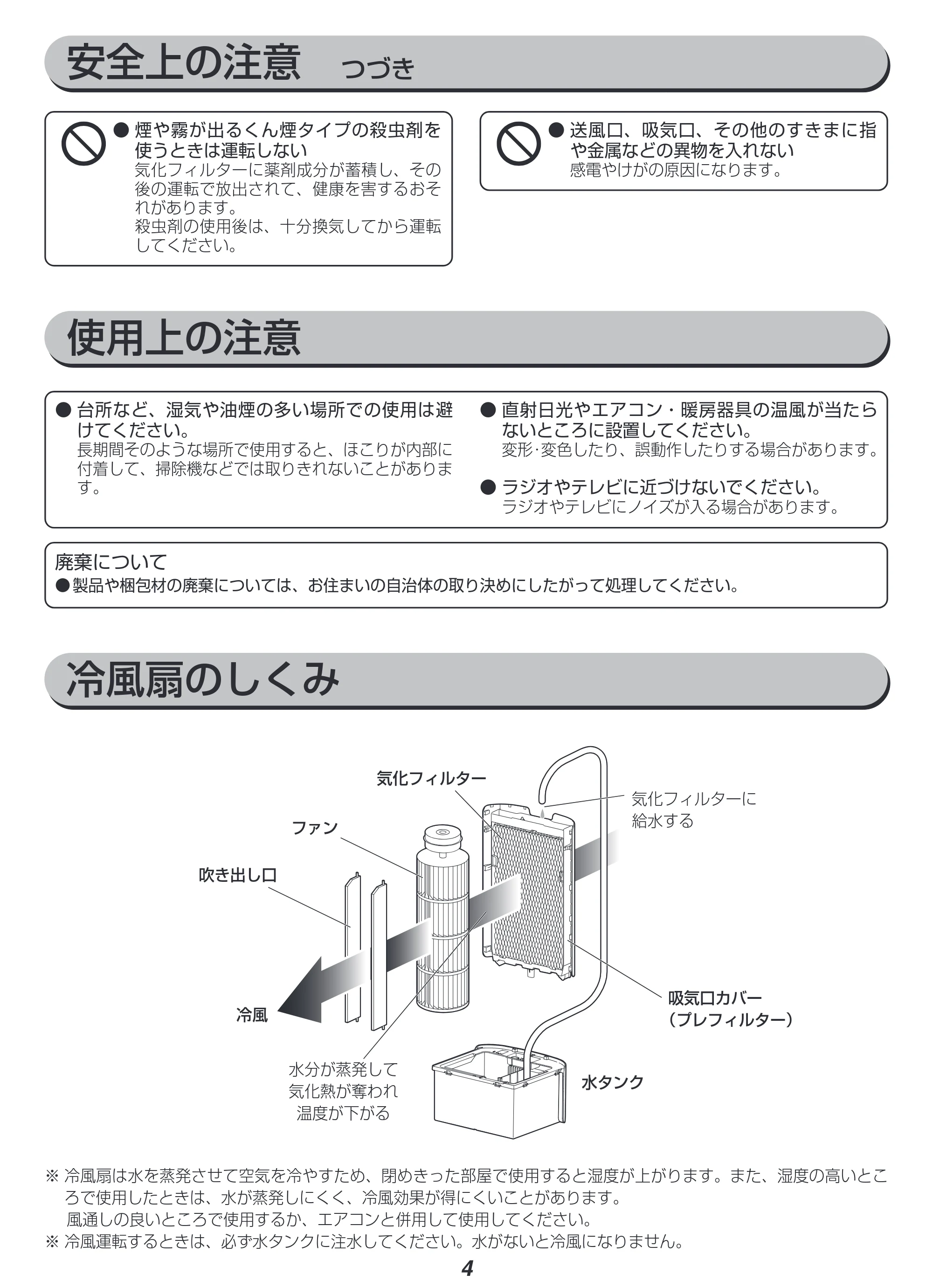 アイリスオーヤマ CTF-01M 取扱説明書 — 原本ページ — 4ページ