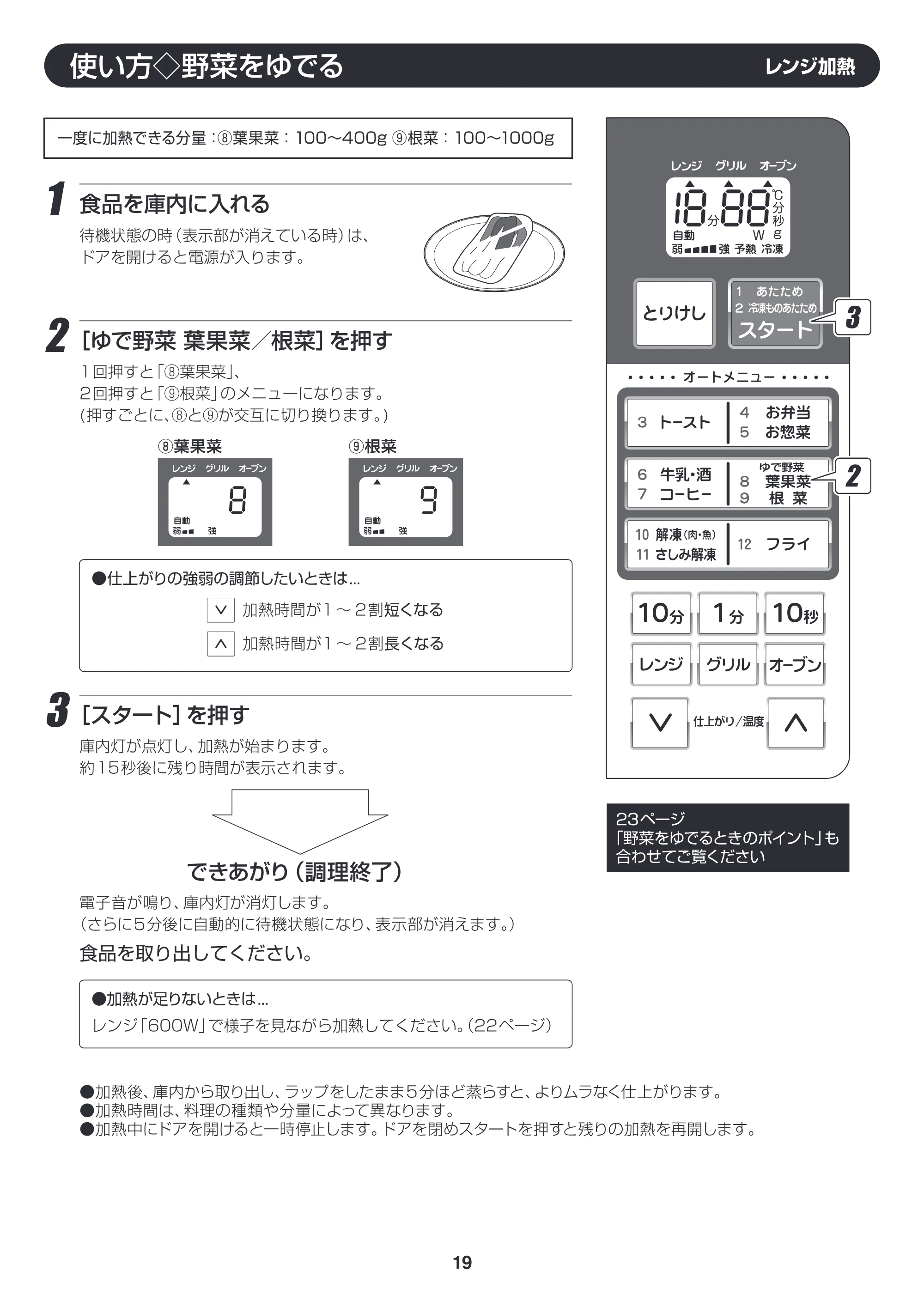 アイリスオーヤマ EMO6012-W 取扱説明書 — EMO6012_P19_v8ol [Converted] — 原本ページ — 19ページ