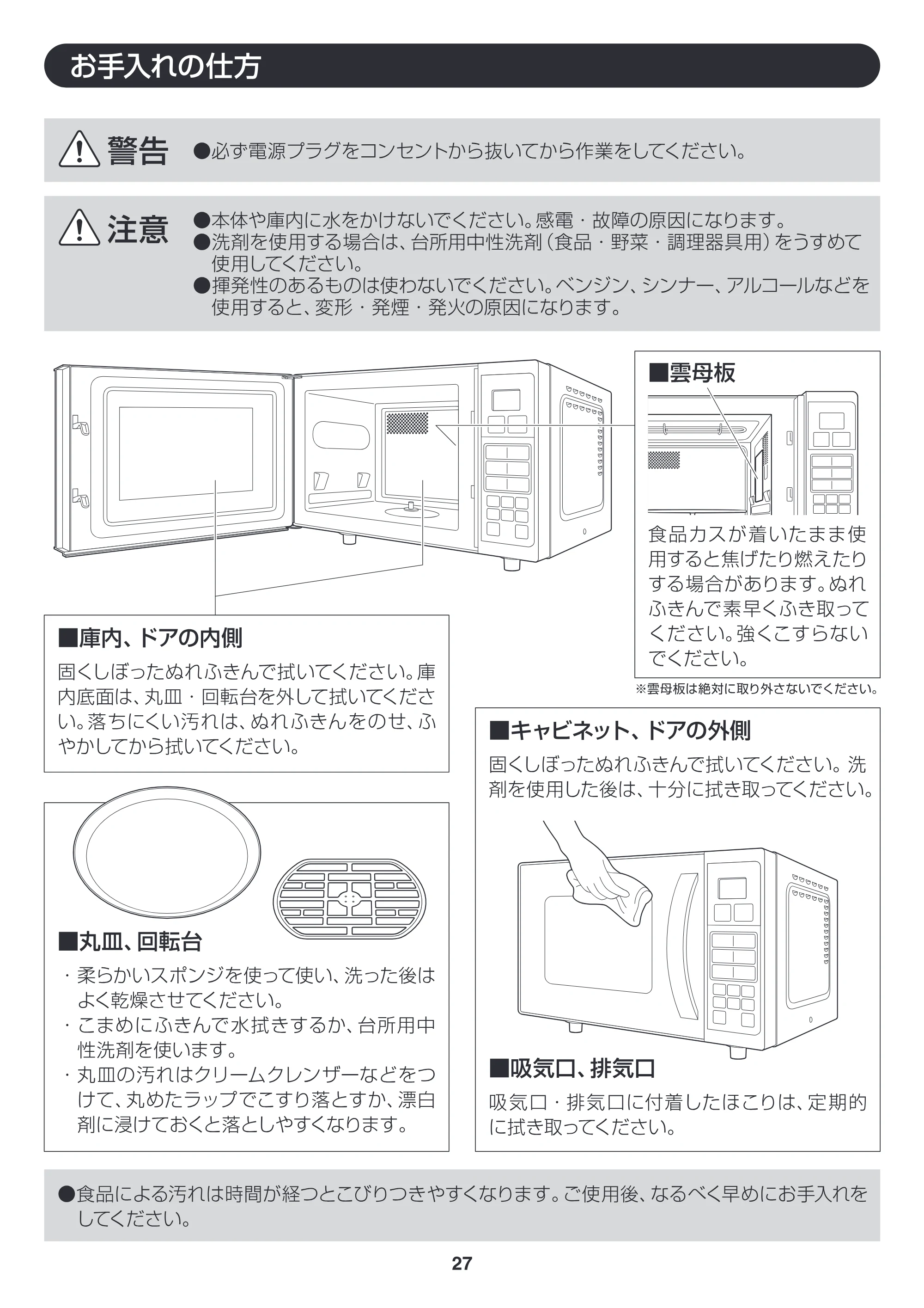 アイリスオーヤマ EMO6012-W 取扱説明書 — EMO6012_P27_v8ol [Converted] — 原本ページ — 27ページ