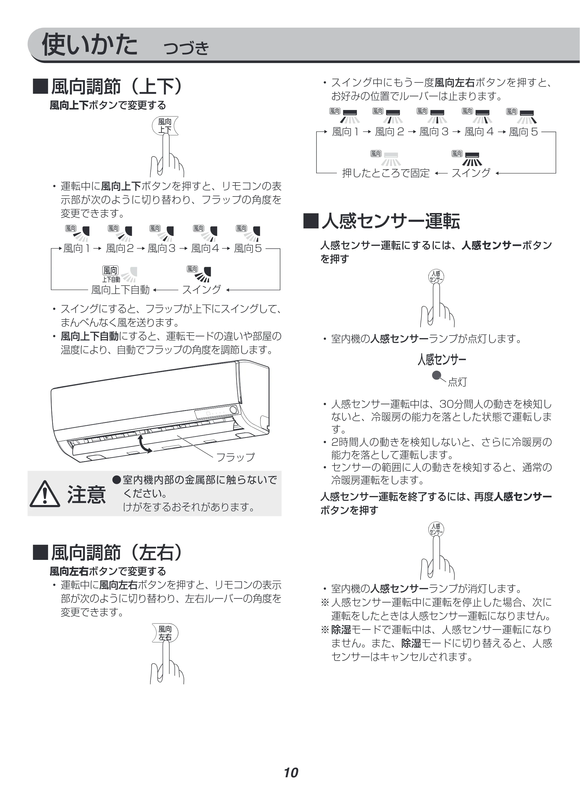 アイリスオーヤマ IRW-2221A 取扱説明書 — 原本ページ — 10ページ
