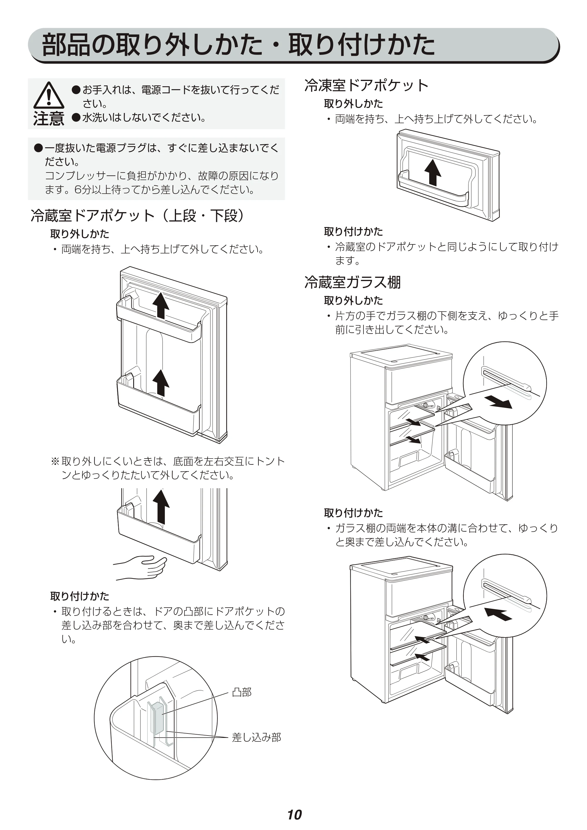 アイリスオーヤマ AF81-W 取扱説明書 — 原本ページ — 10ページ
