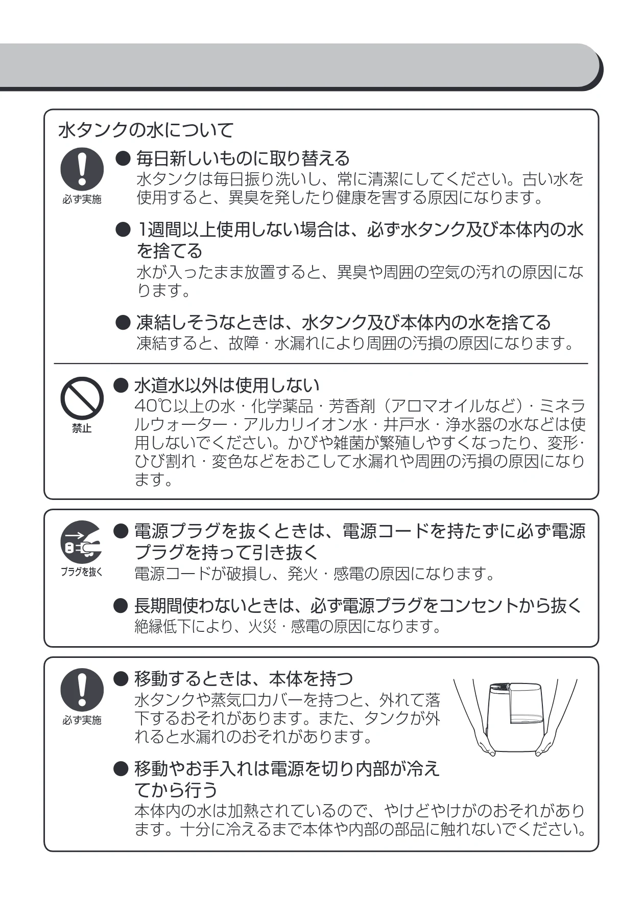 アイリスオーヤマ SHM-260D 取扱説明書 — 図版 6-1 — 6ページ