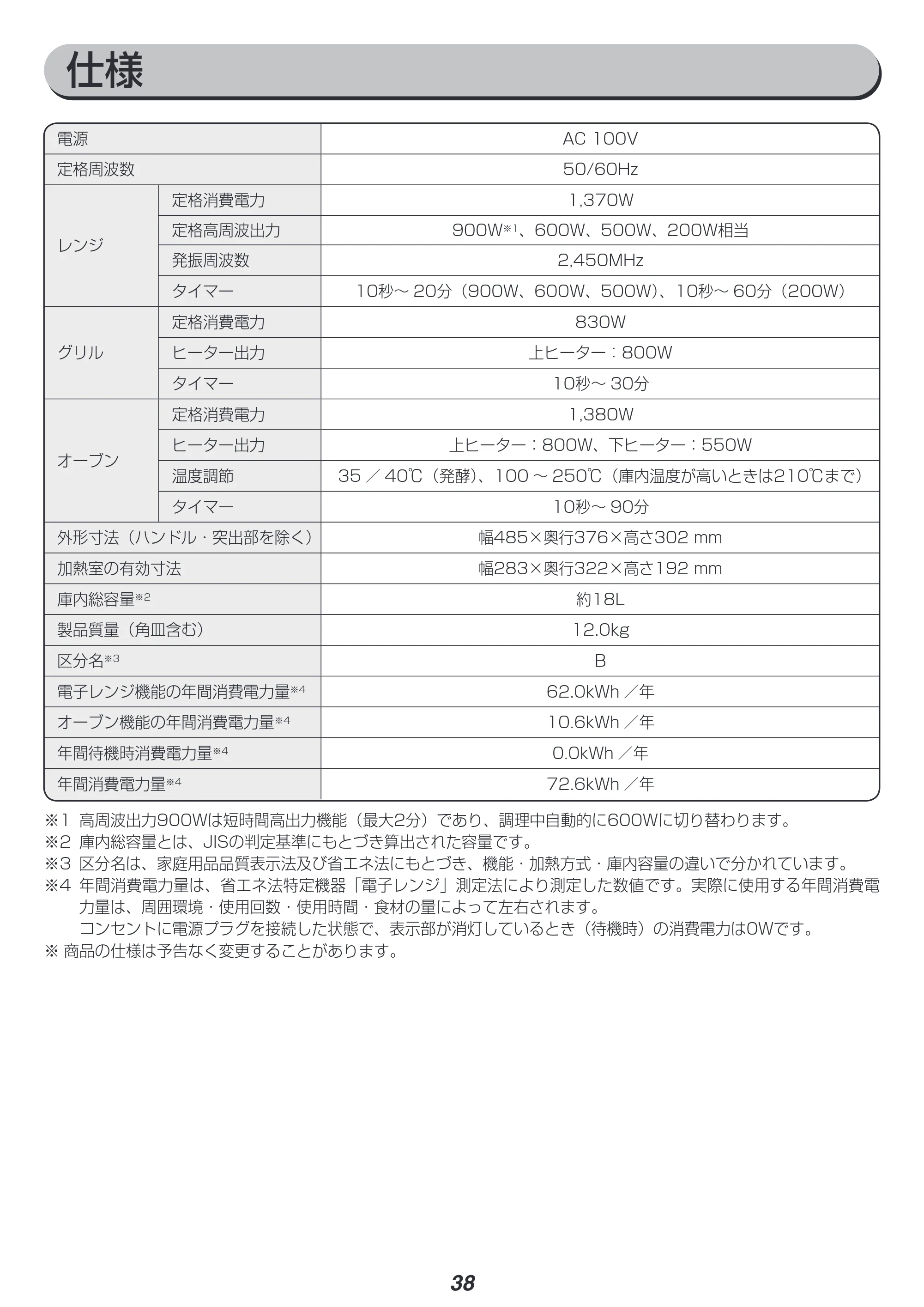アイリスオーヤマ BLMO-F1801 取扱説明書 — 原本ページ — 38ページ