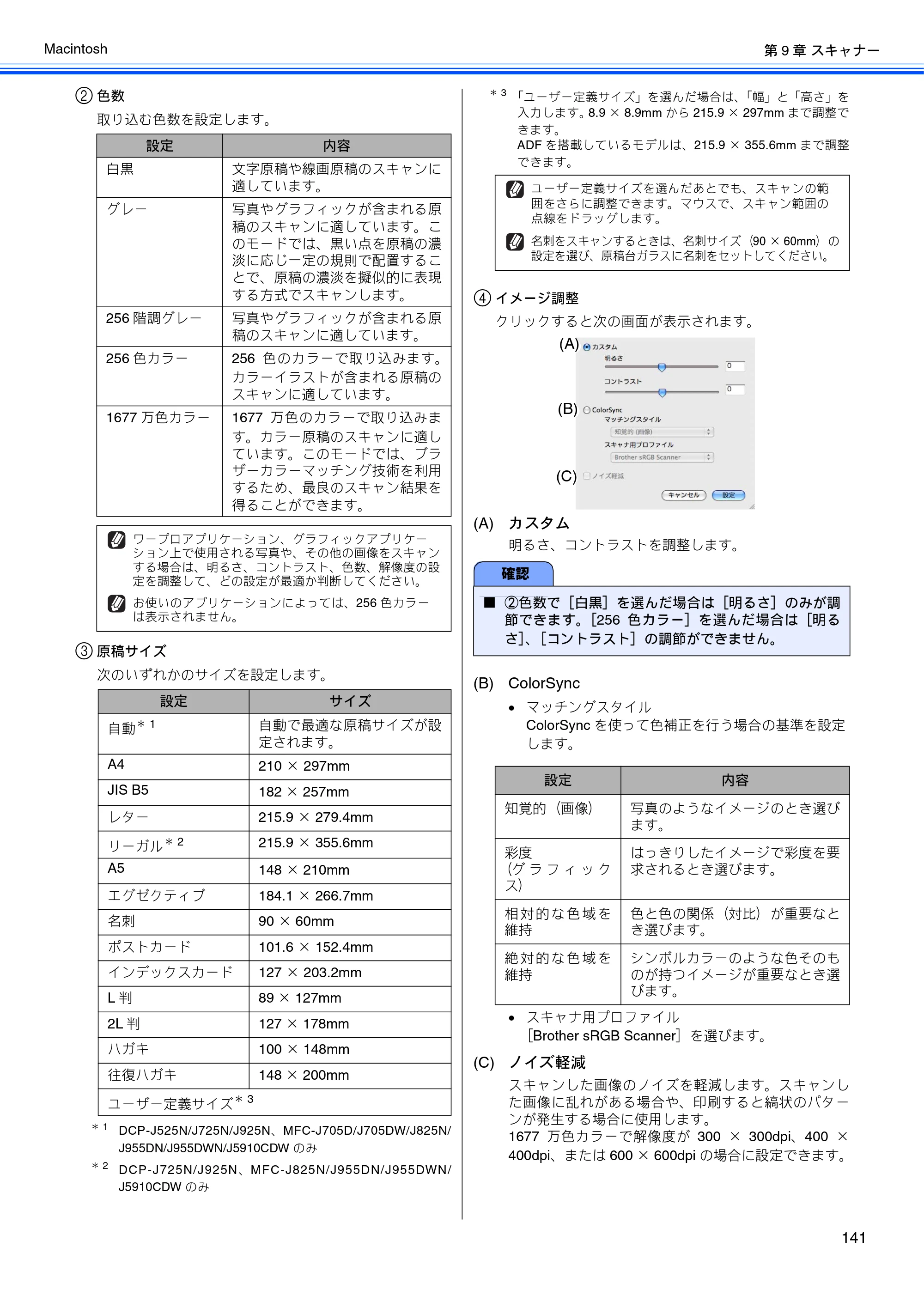 ブラザー DCP-J525N / DCP-J725N / DCP-J925N ユーザーズガイド ～パソコン活用編～ — 原本ページ — 142ページ