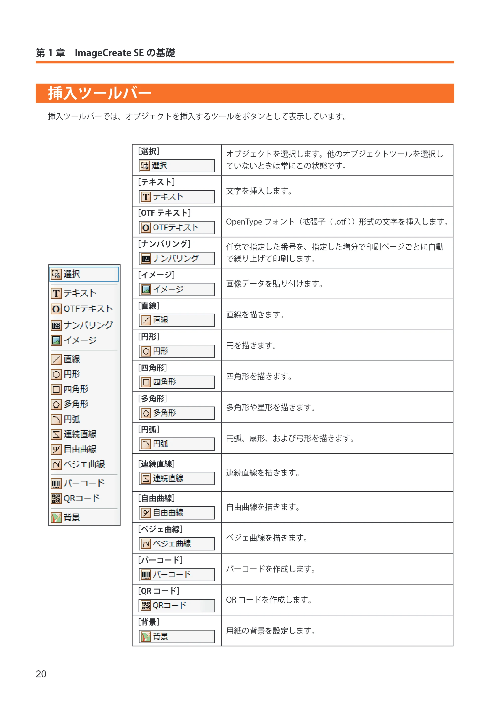 キヤノン IX-R7000 イメージクリエイトSE ユーザーズガイド 2026年2月19日更新(PDF:12.0MB) — 挿入ツールバー — 原本ページ — 28ページ