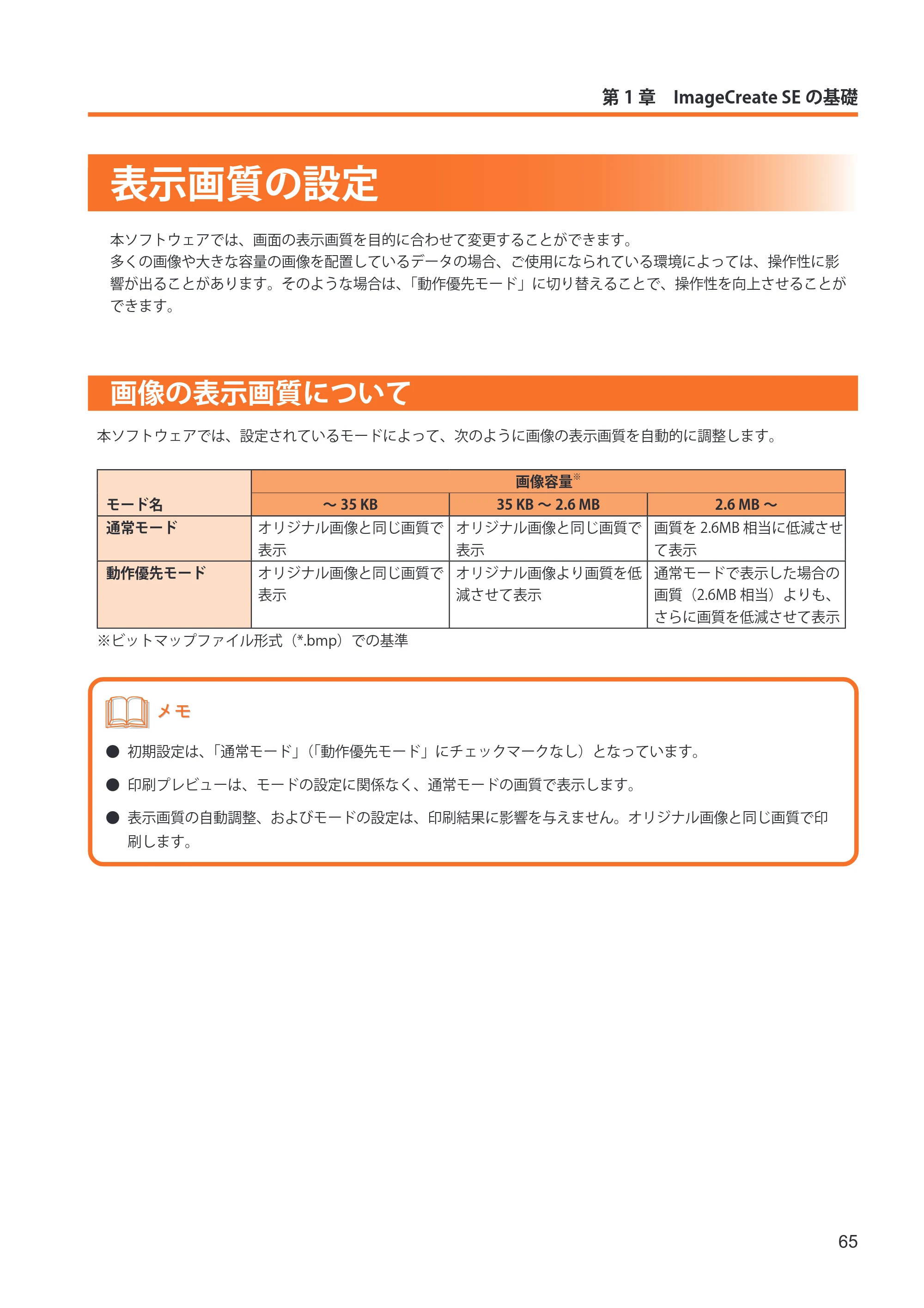 キヤノン IX-R7000 イメージクリエイトSE ユーザーズガイド 2026年2月19日更新(PDF:12.0MB) — 表示画質の設定 — 原本ページ — 73ページ