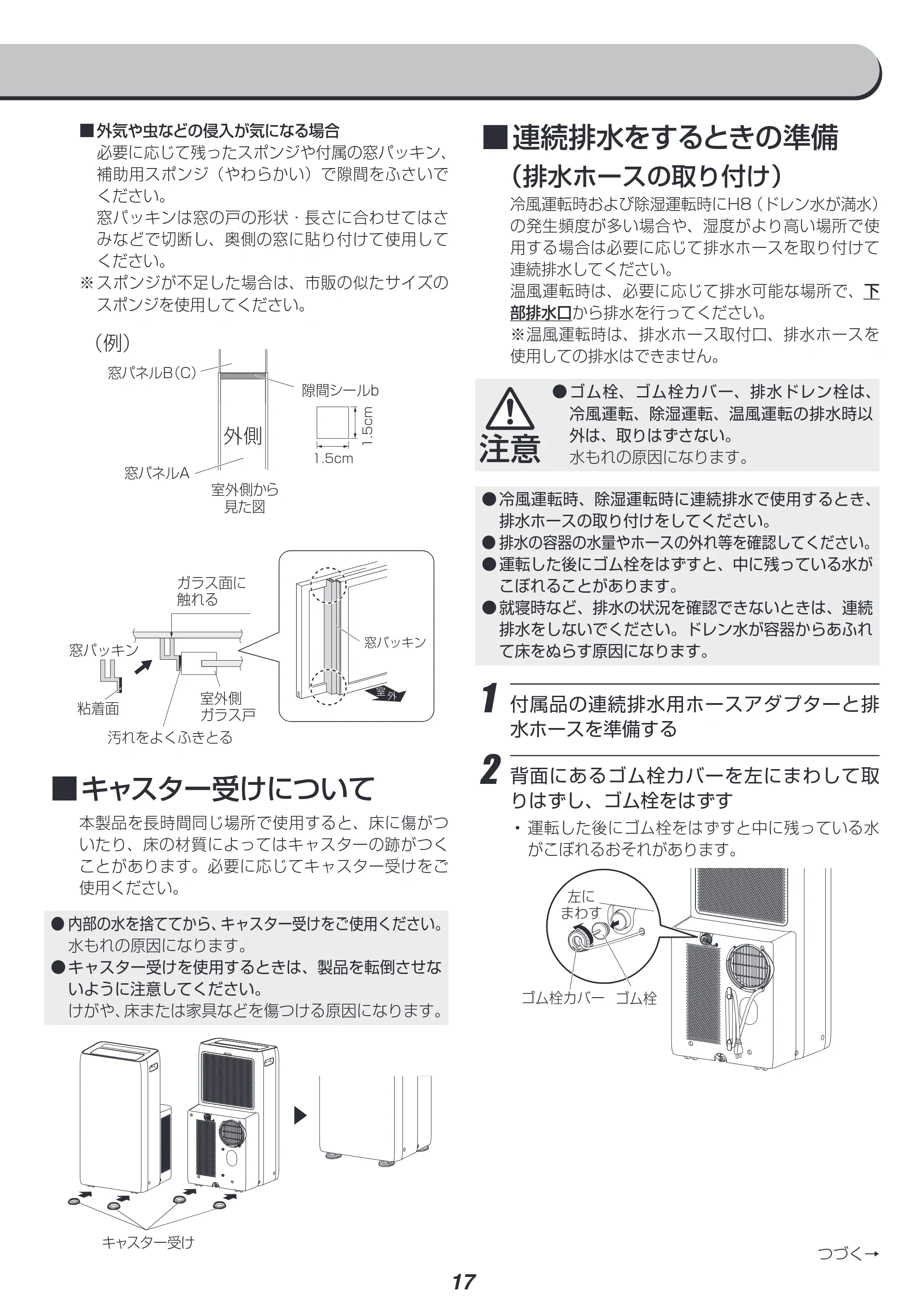 アイリスオーヤマ IPA-2821GH 取扱説明書 — 原本ページ — 17ページ