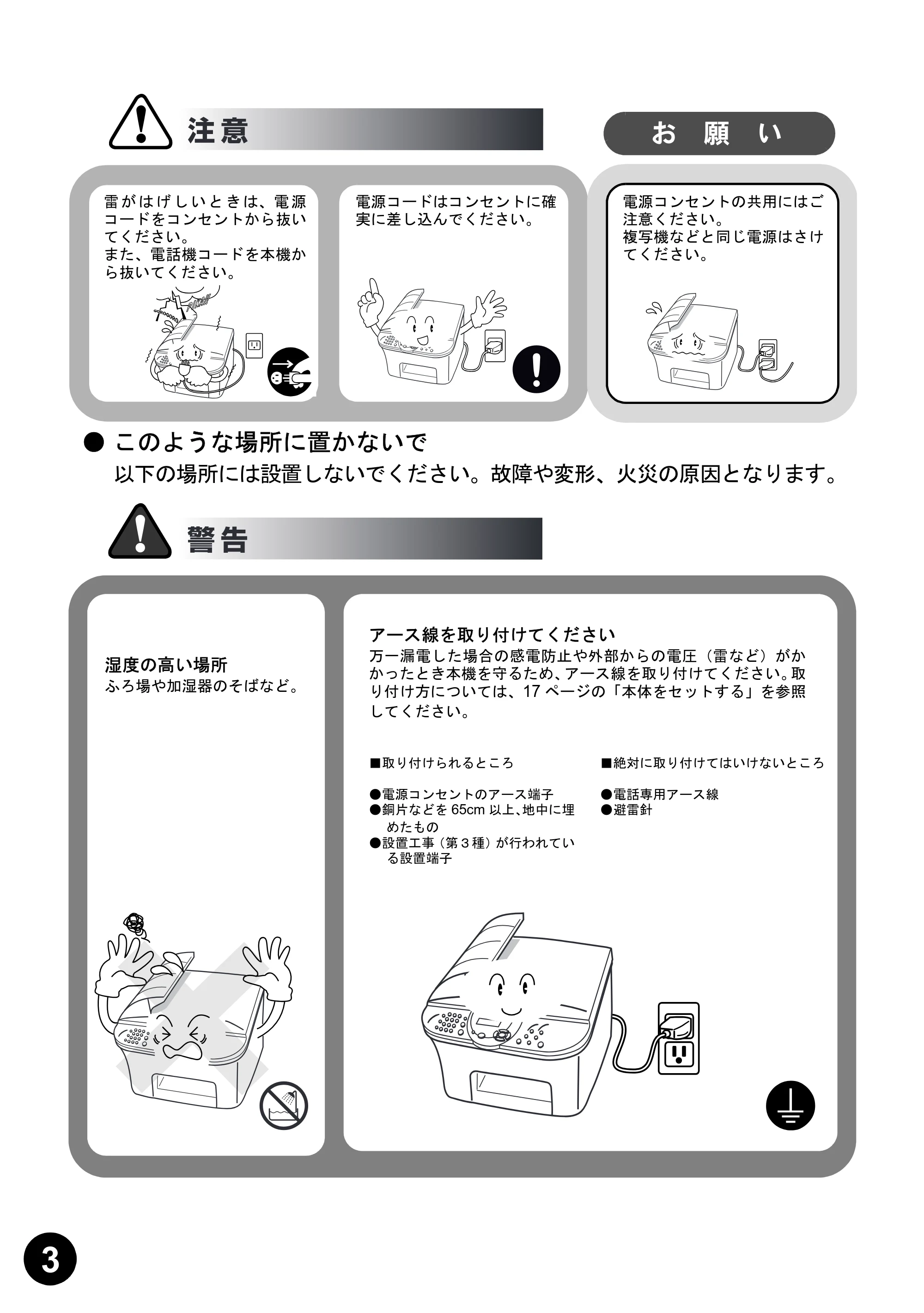 ブラザー MFC-5100J 取扱説明書（本体） — 原本ページ — 4ページ